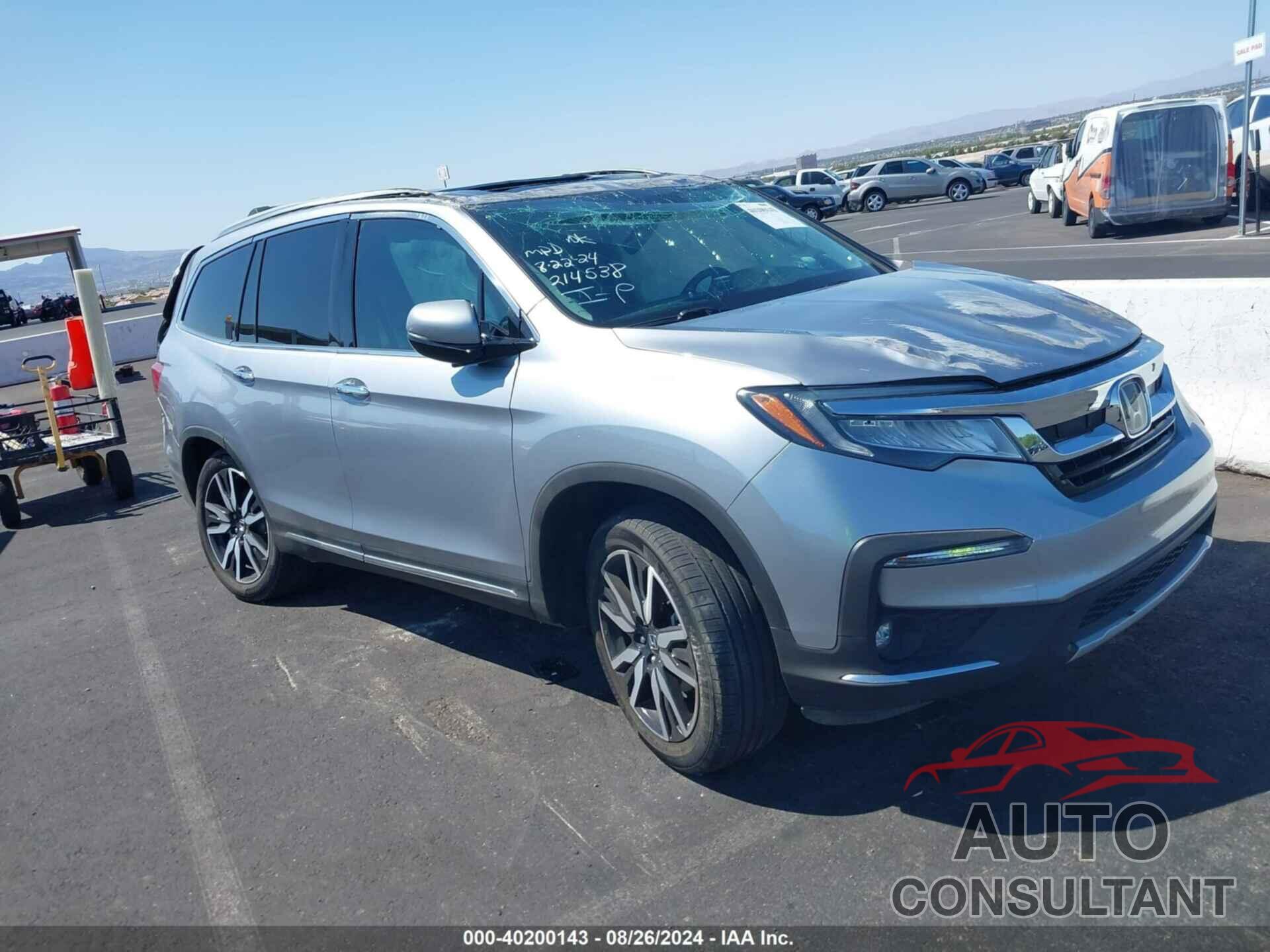 HONDA PILOT 2019 - 5FNYF6H04KB091559