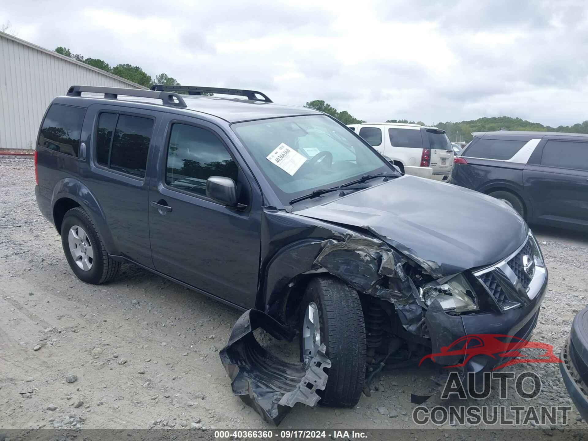 NISSAN PATHFINDER 2012 - 5N1AR1NN6CC629815