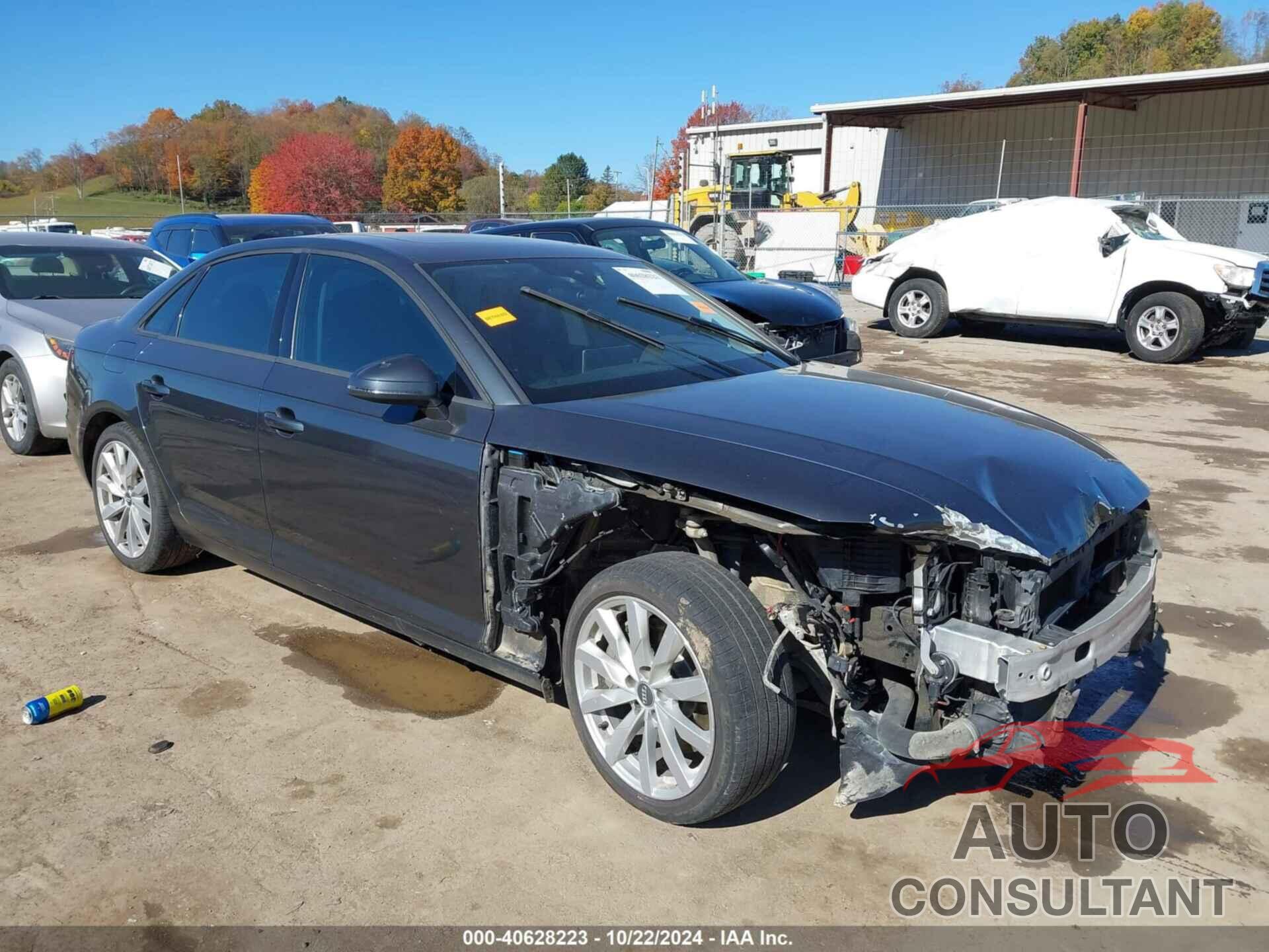 AUDI A4 2017 - WAUANAF42HN006481