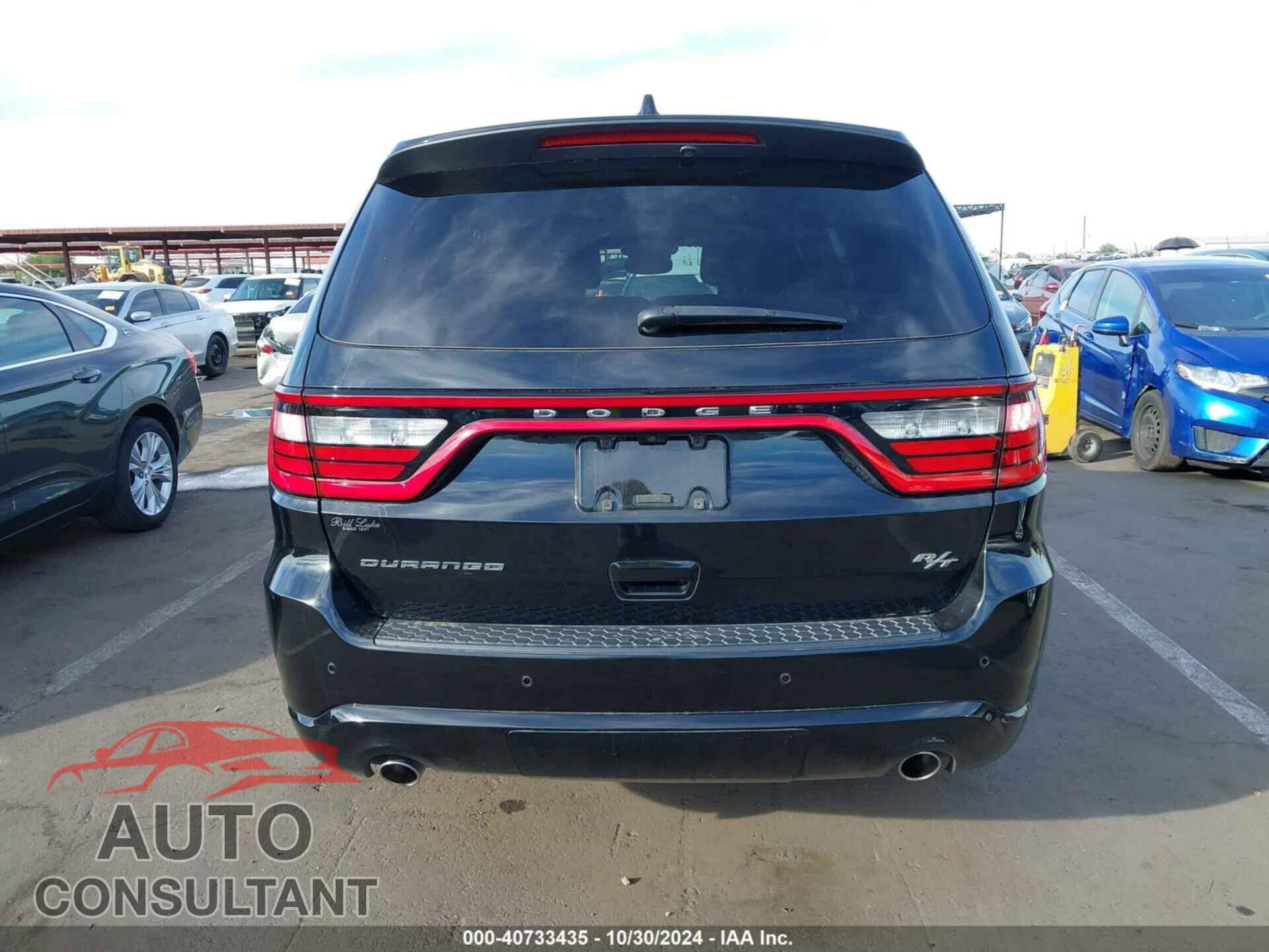 DODGE DURANGO 2021 - 1C4SDHCT3MC659924