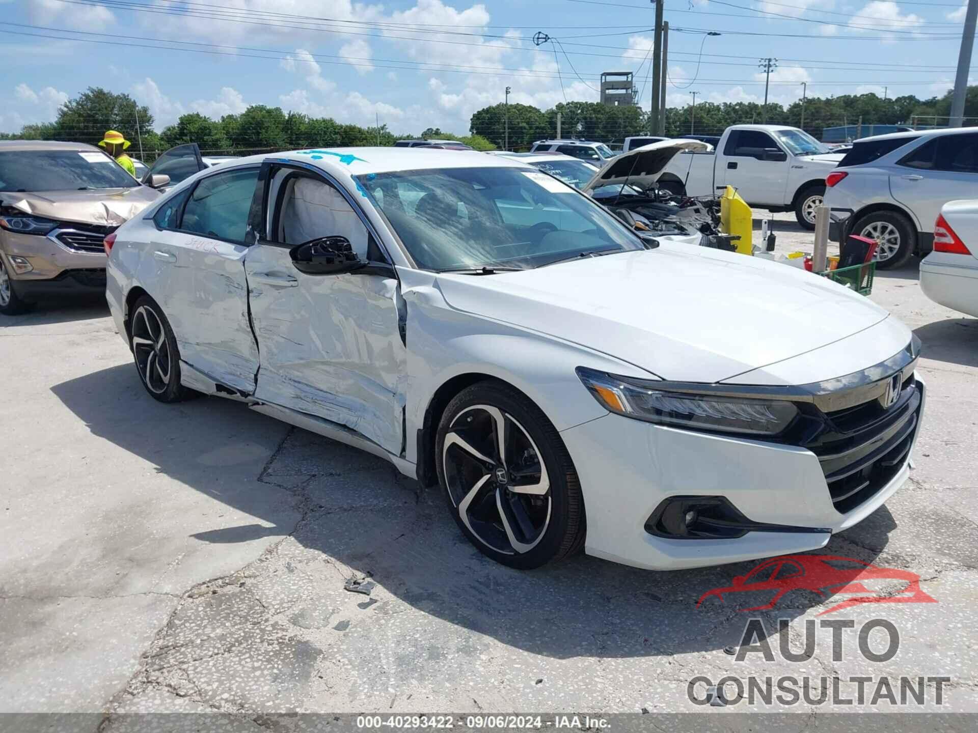 HONDA ACCORD 2022 - 1HGCV1F40NA092826