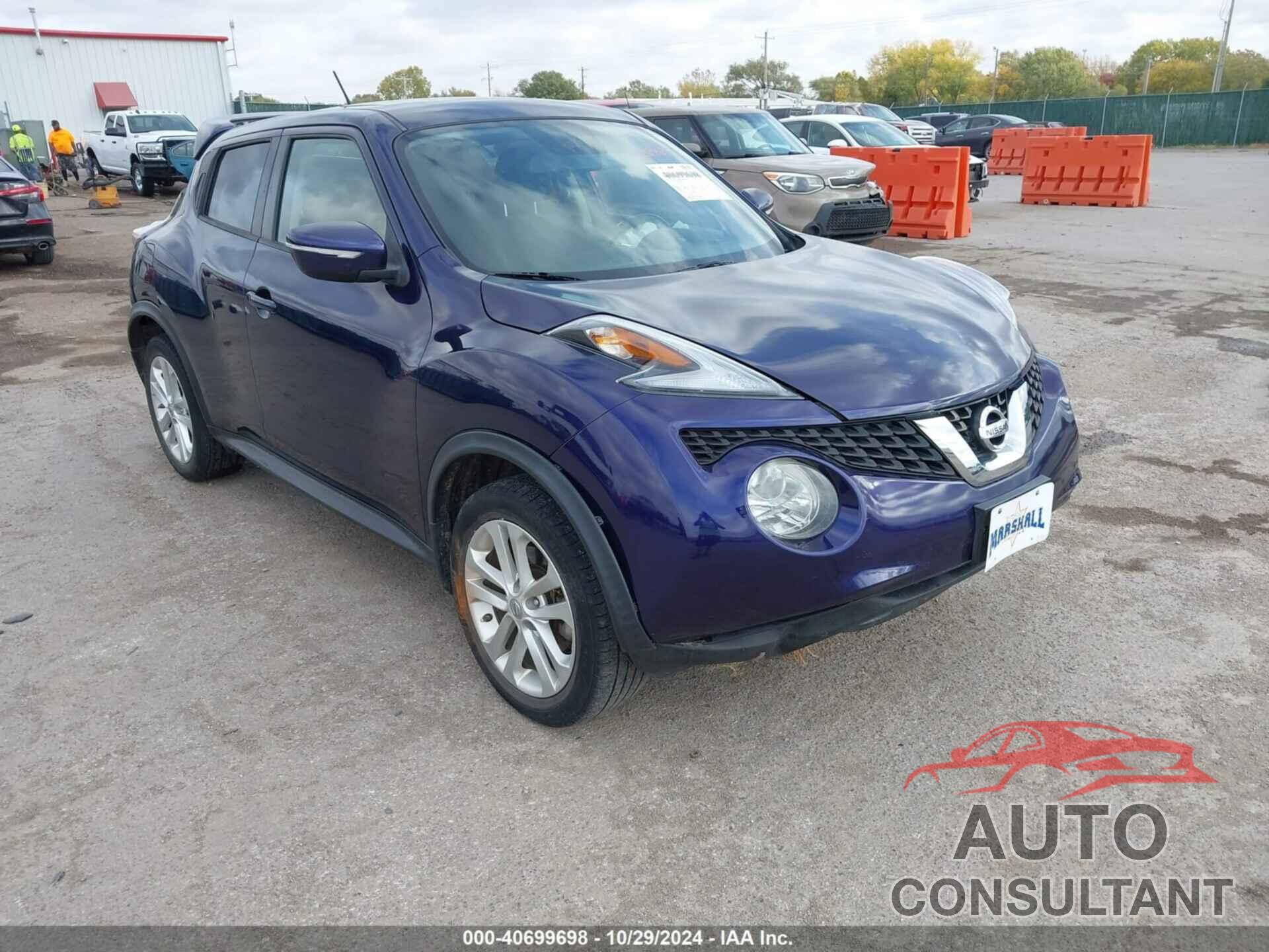 NISSAN JUKE 2016 - JN8AF5MV2GT653626
