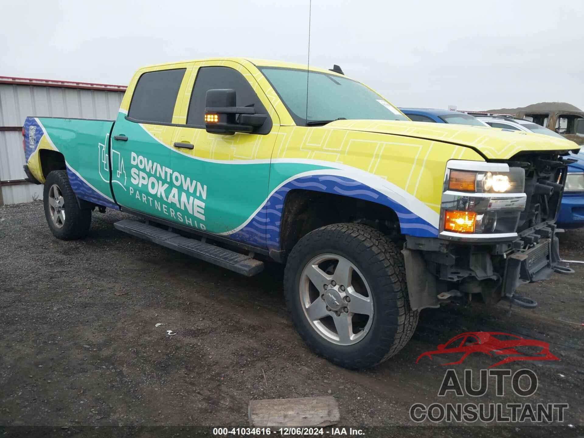 CHEVROLET SILVERADO 2500HD 2015 - 1GC1CVEG5FF569530