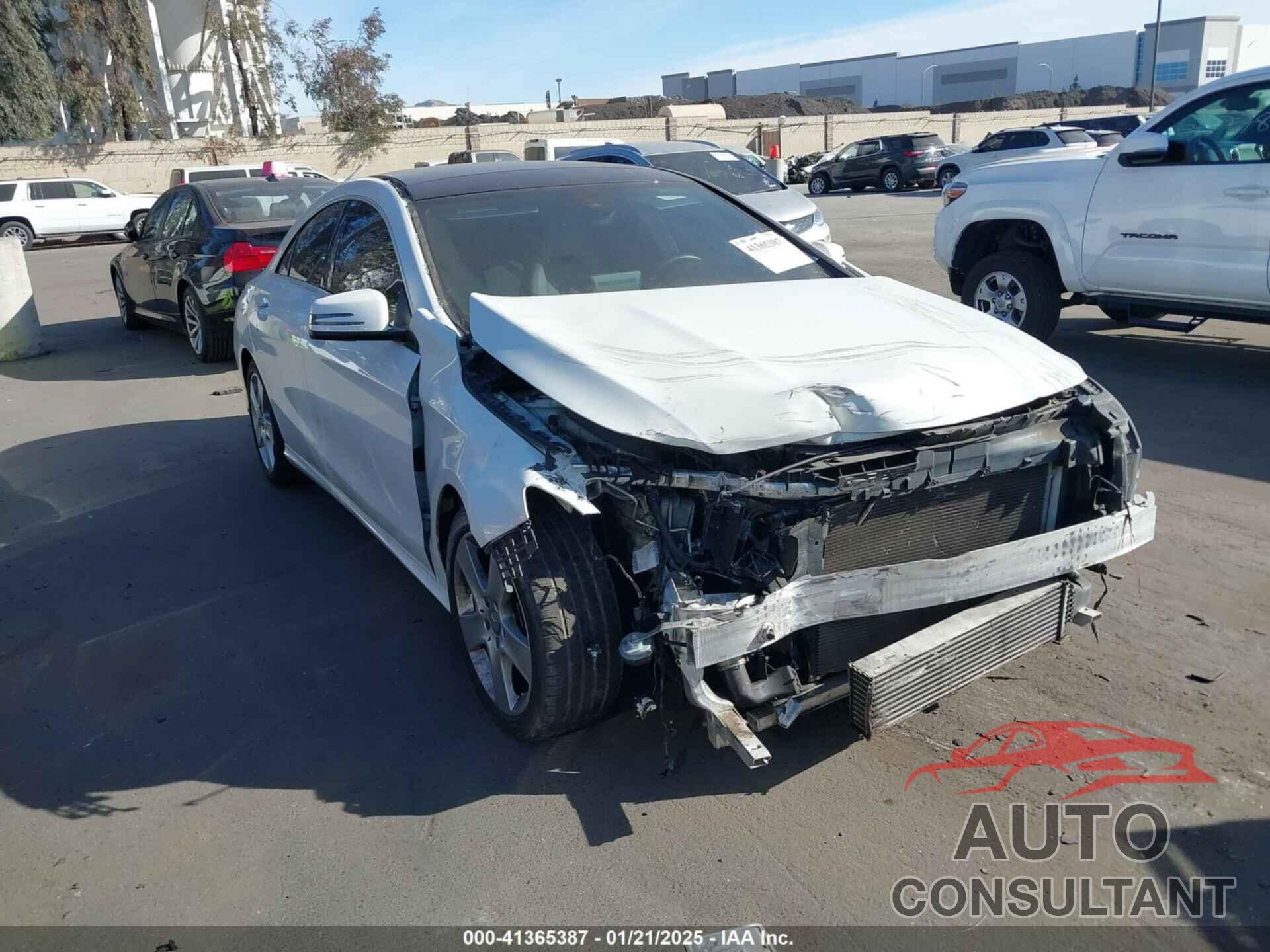 MERCEDES-BENZ CLA 250 2016 - WDDSJ4EBXGN365392
