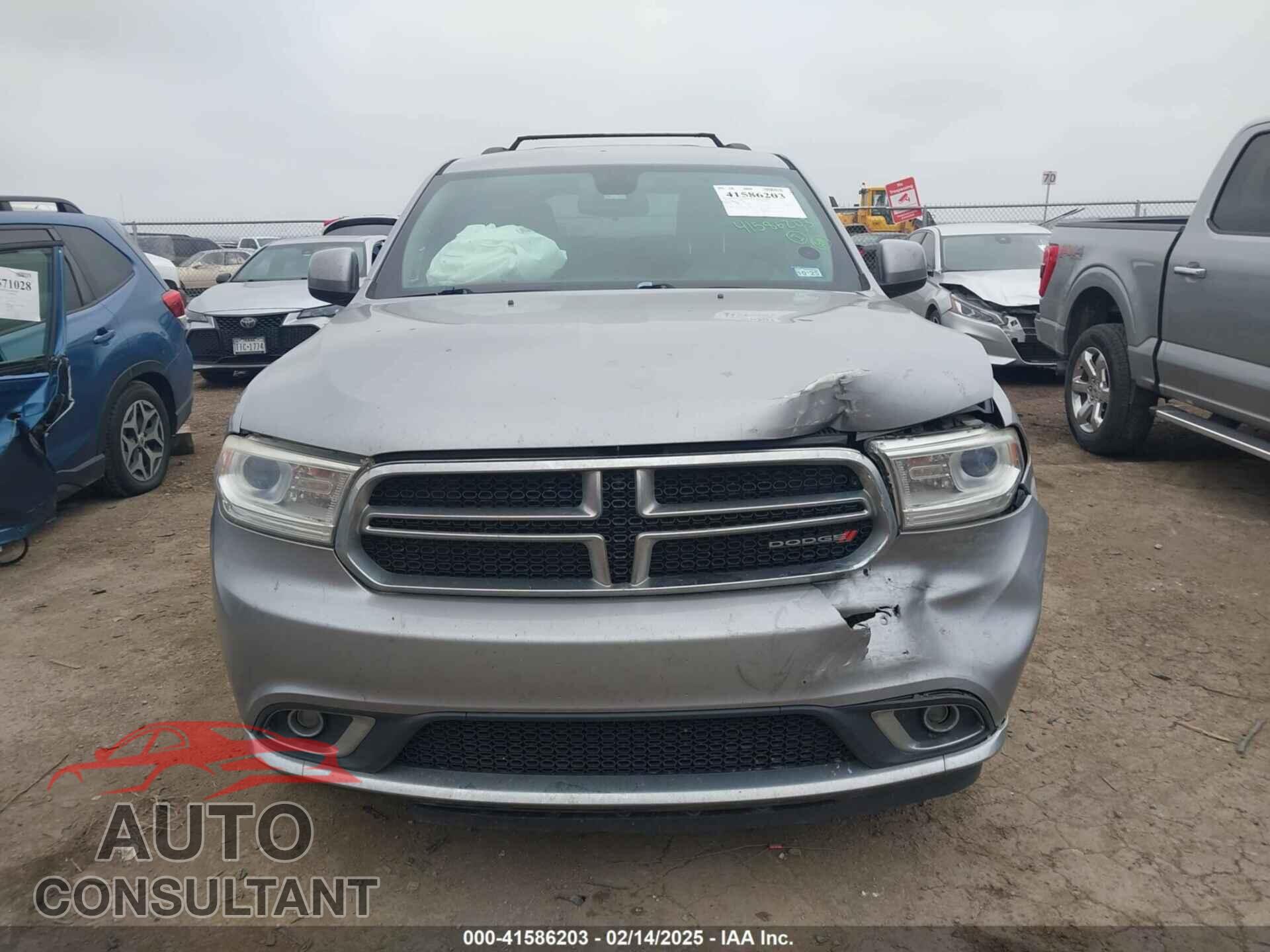 DODGE DURANGO 2015 - 1C4RDJAG9FC245626