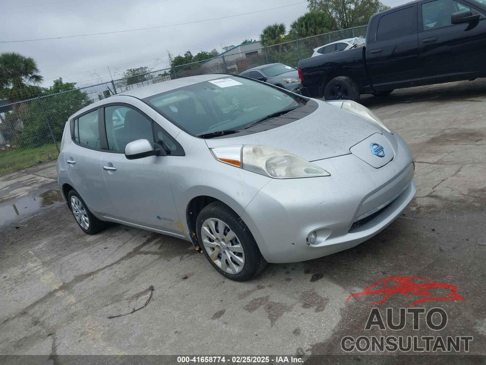 NISSAN LEAF 2015 - 1N4AZ0CP2FC312093