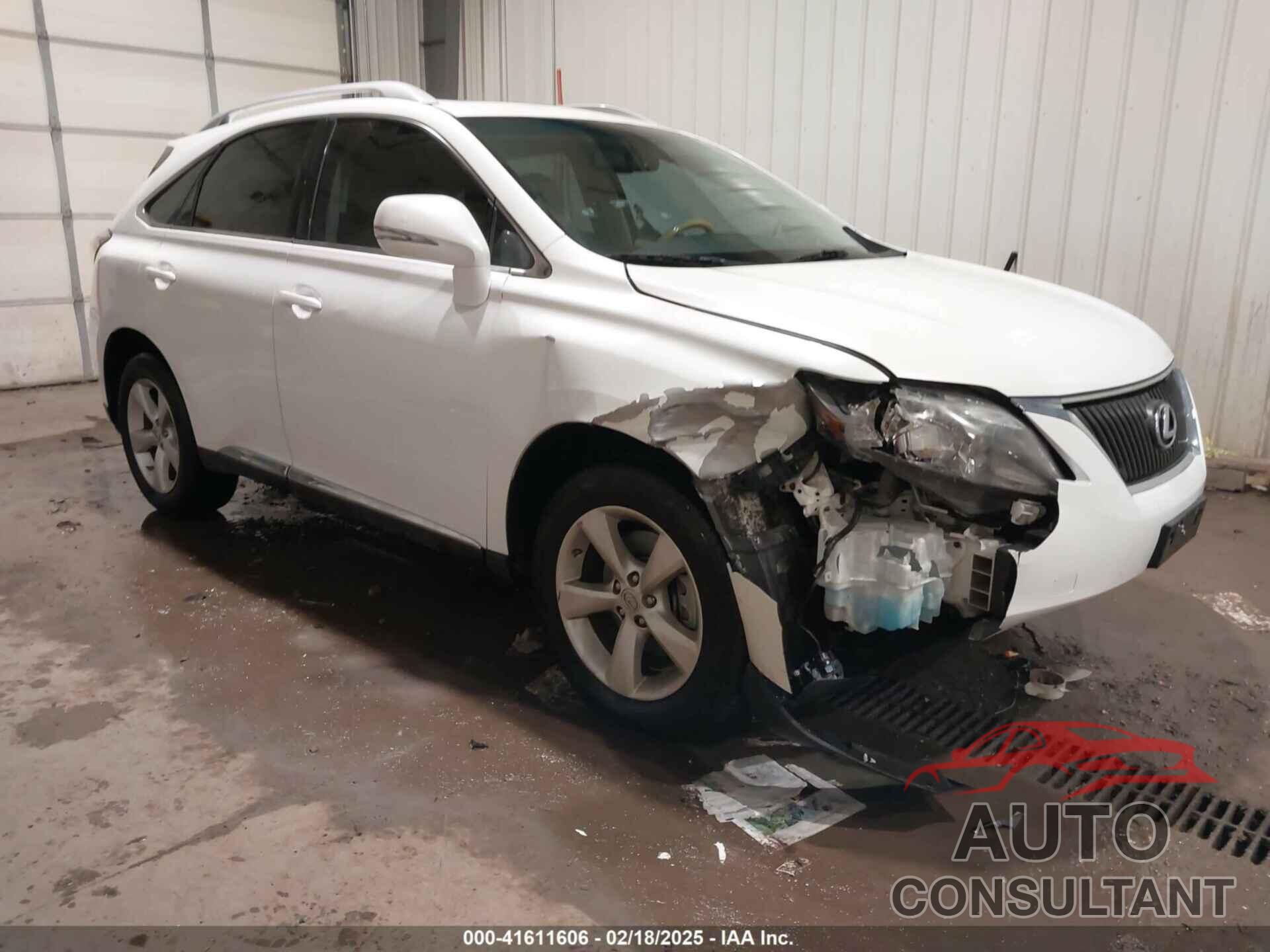 LEXUS RX 350 2010 - 2T2BK1BA0AC072947