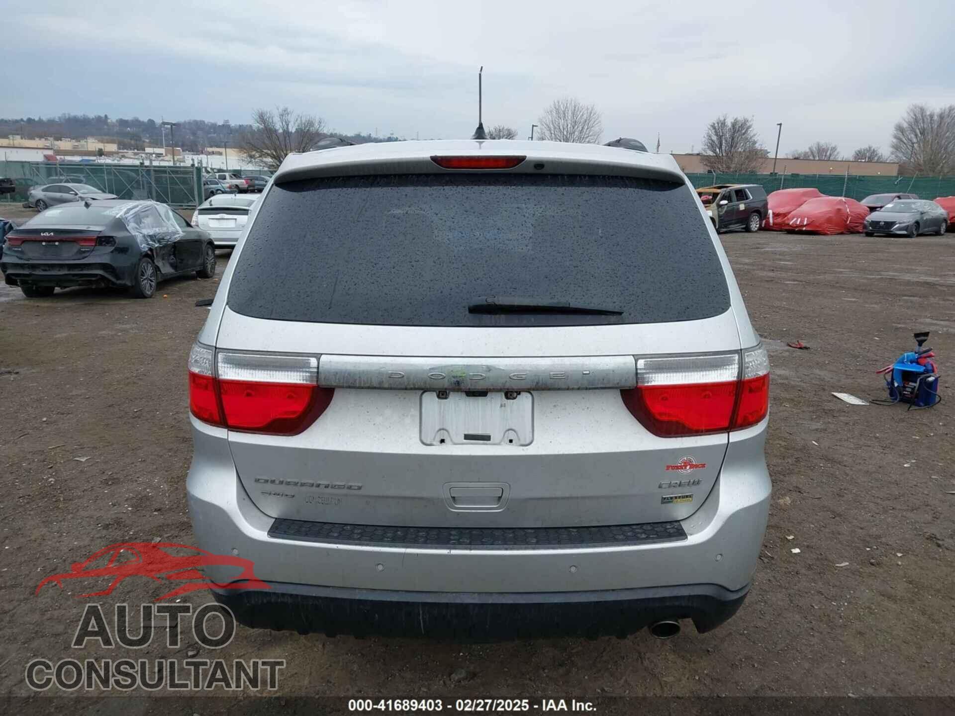 DODGE DURANGO 2012 - 1C4RDJDG6CC158810