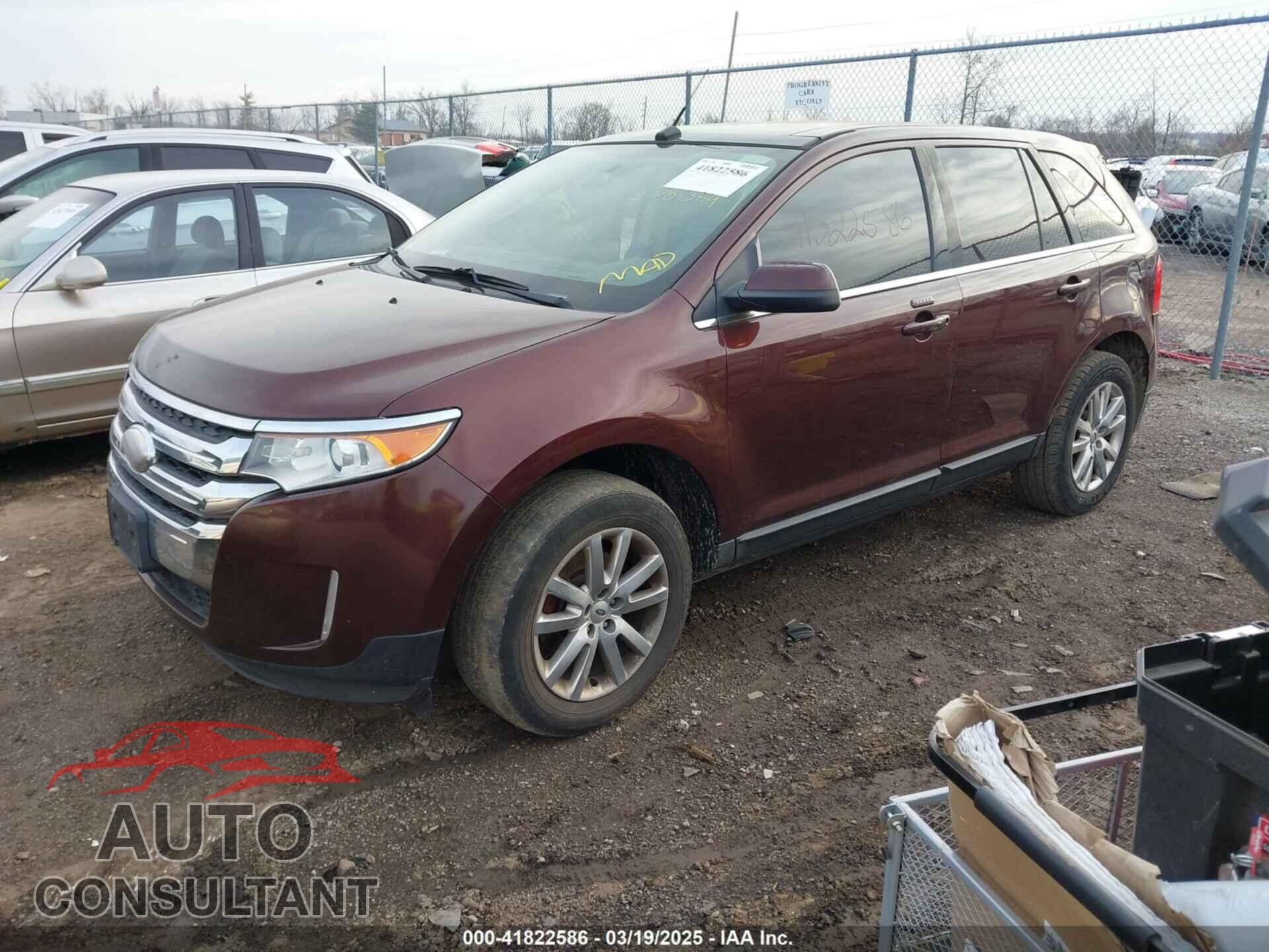 FORD EDGE 2012 - 2FMDK3KC0CBA57768