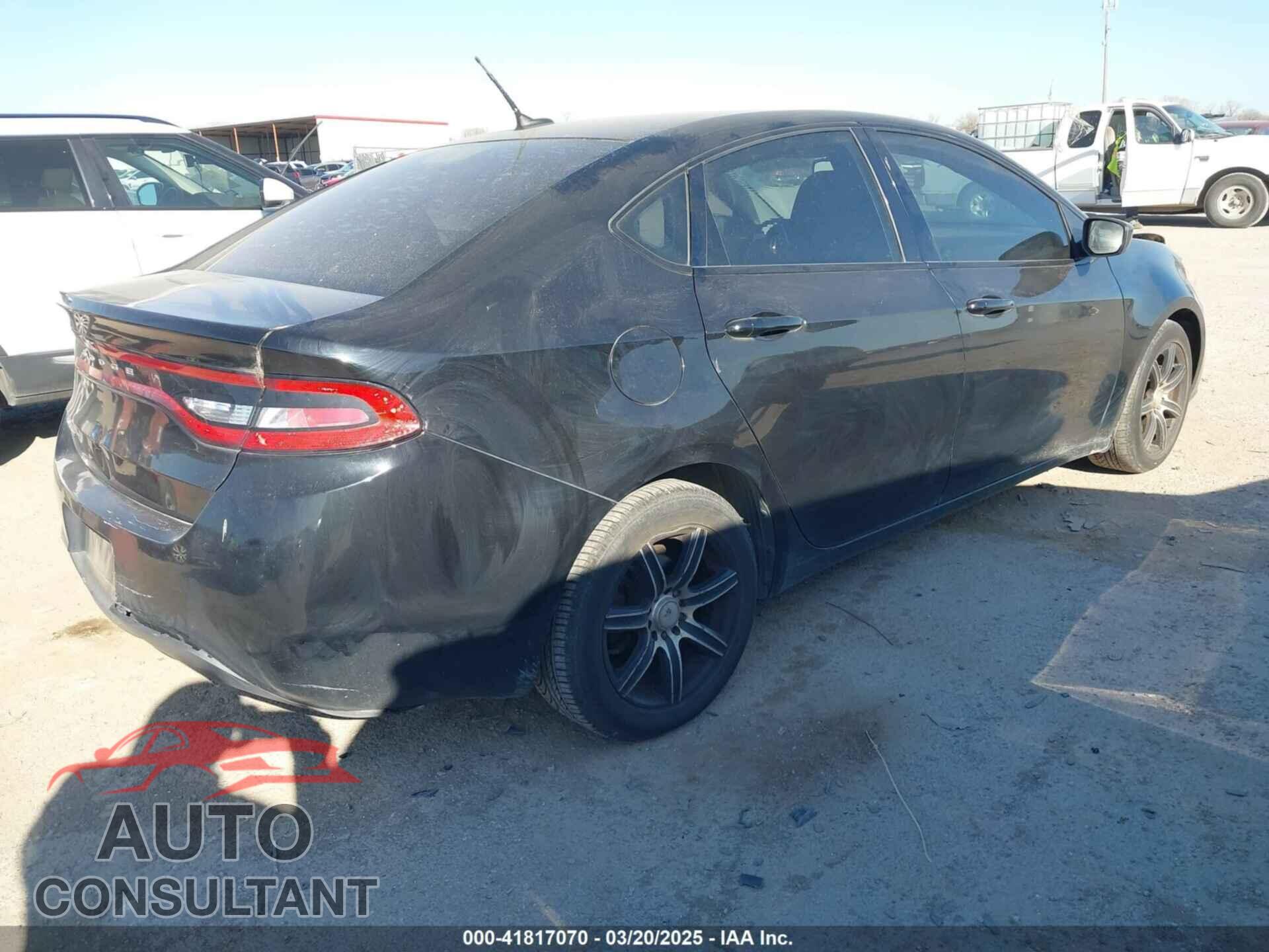 DODGE DART 2015 - 1C3CDFAA7FD362733