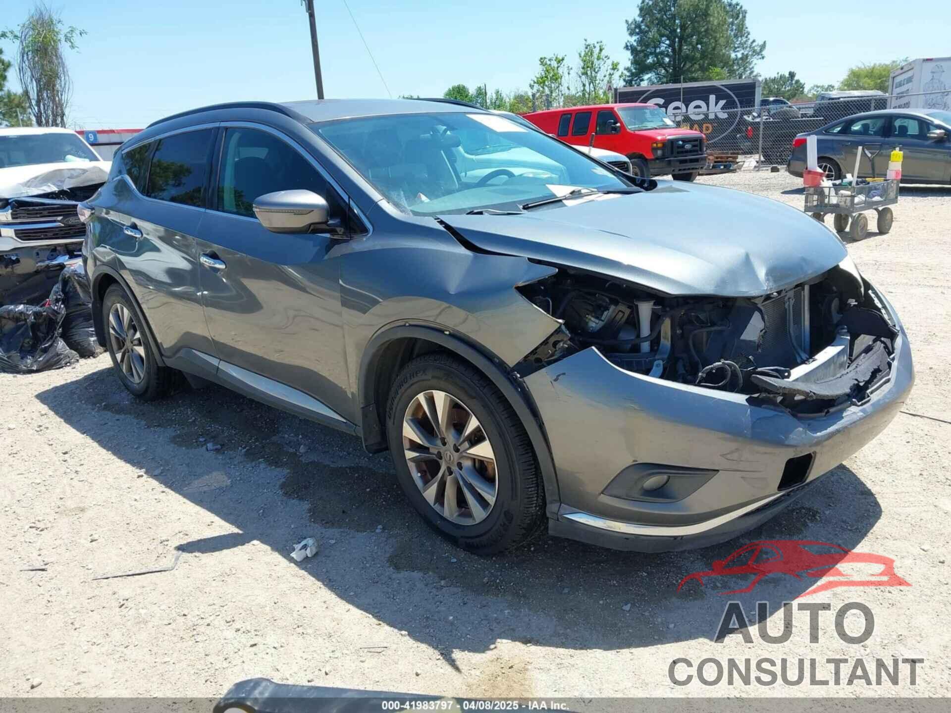 NISSAN MURANO 2016 - 5N1AZ2MG3GN149590