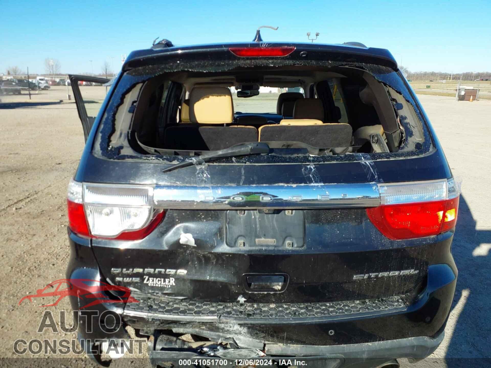 DODGE DURANGO 2011 - 1D4SE5GT8BC594929