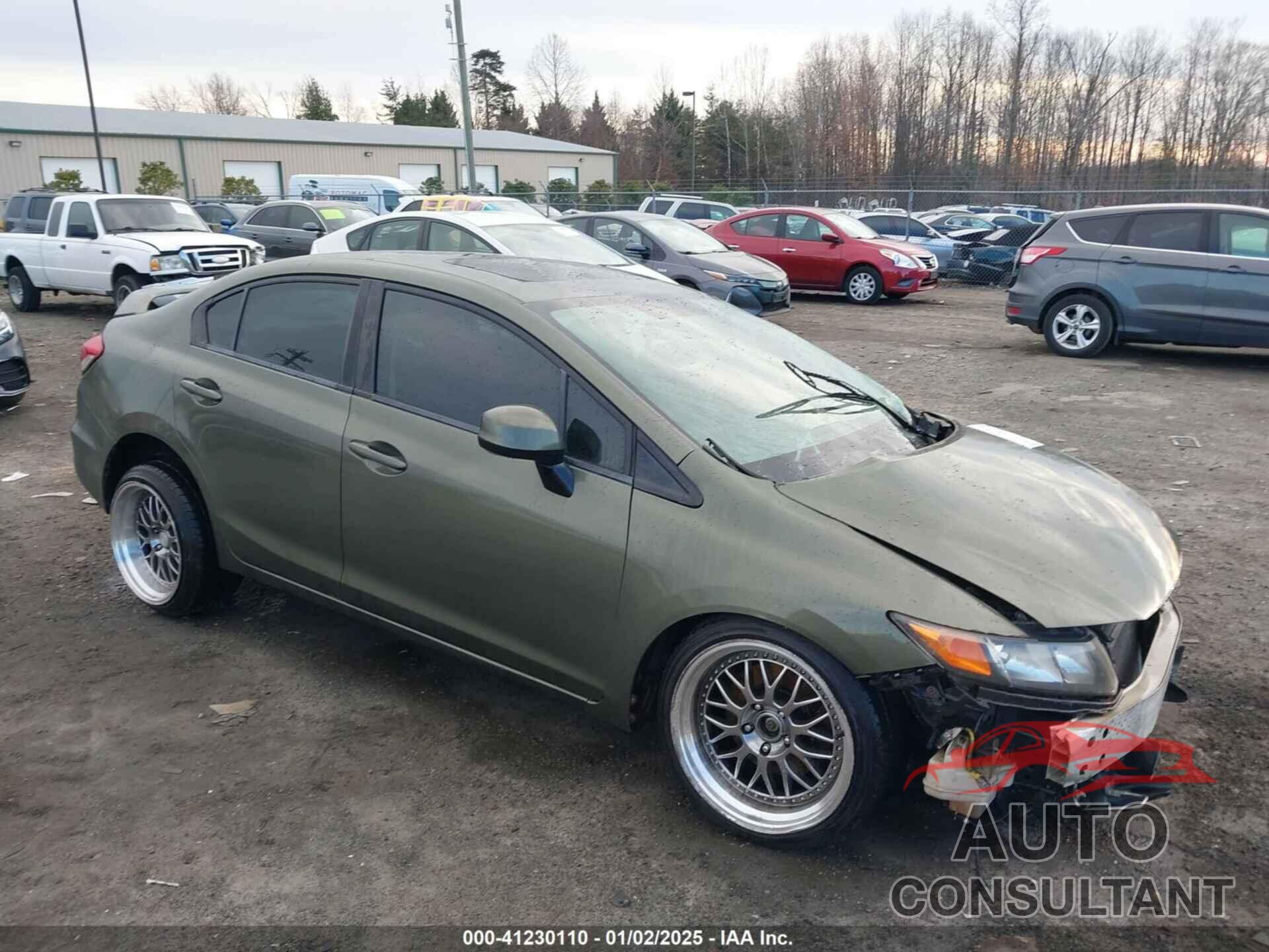 HONDA CIVIC 2012 - 2HGFB6E56CH705933