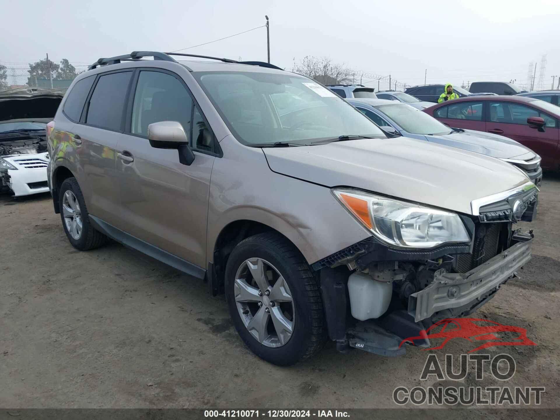 SUBARU FORESTER 2014 - JF2SJAEC8EH491880