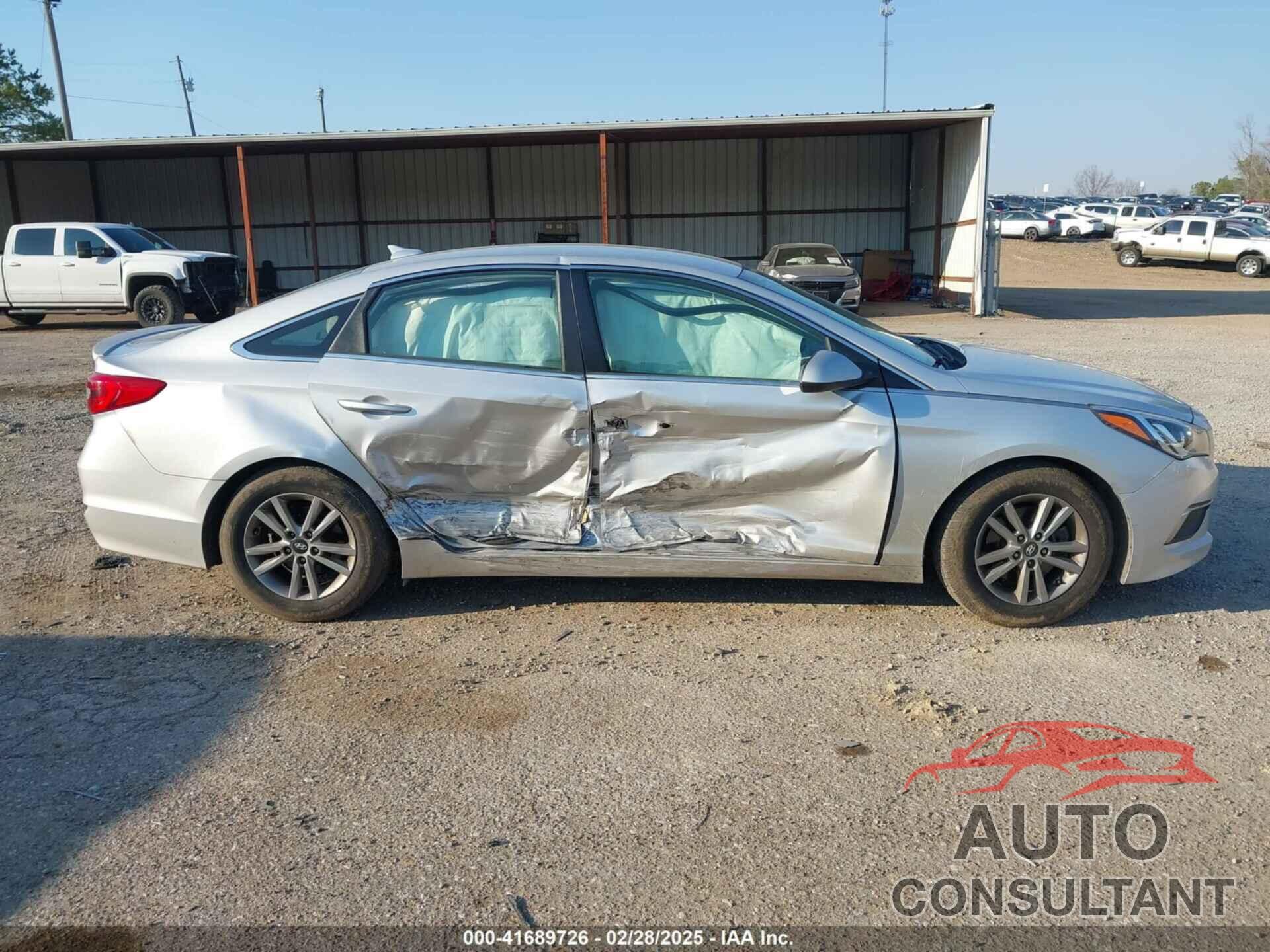 HYUNDAI SONATA 2016 - 5NPE24AF4GH352926