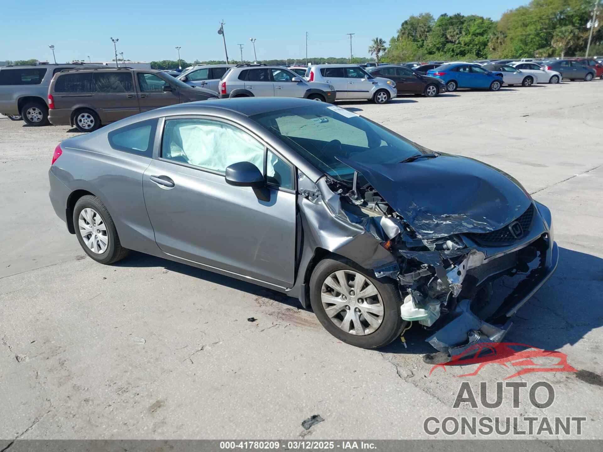 HONDA CIVIC 2012 - 2HGFG3B56CH509429