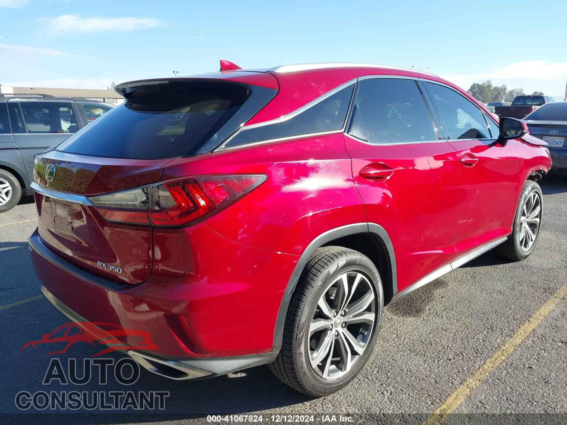 LEXUS RX 350 2017 - 2T2ZZMCA5HC058420