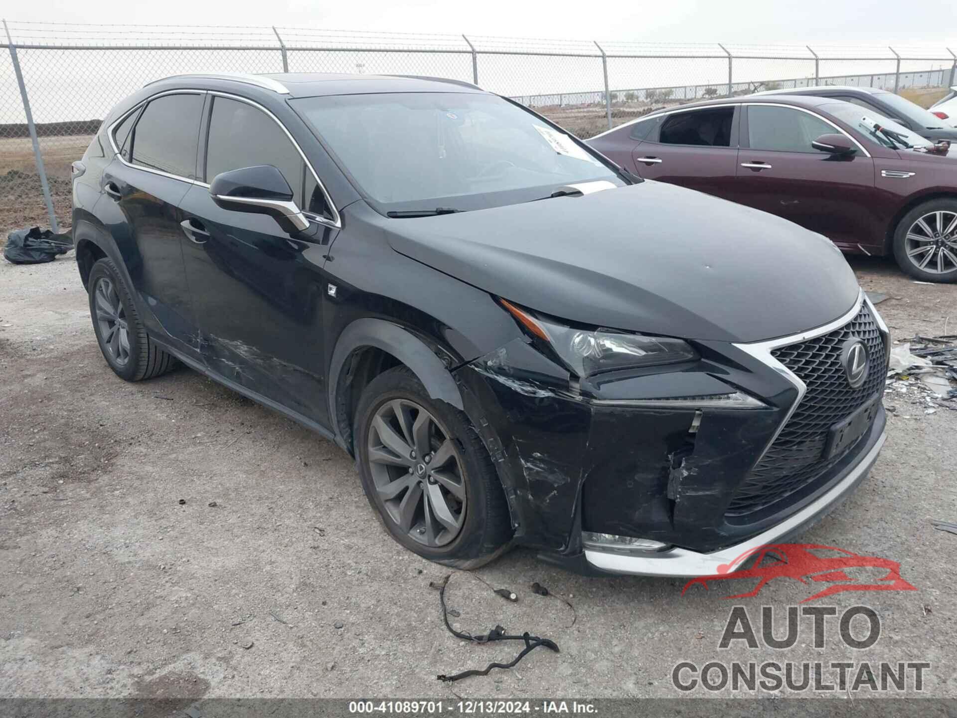 LEXUS NX 200T 2017 - JTJYARBZ9H2051266