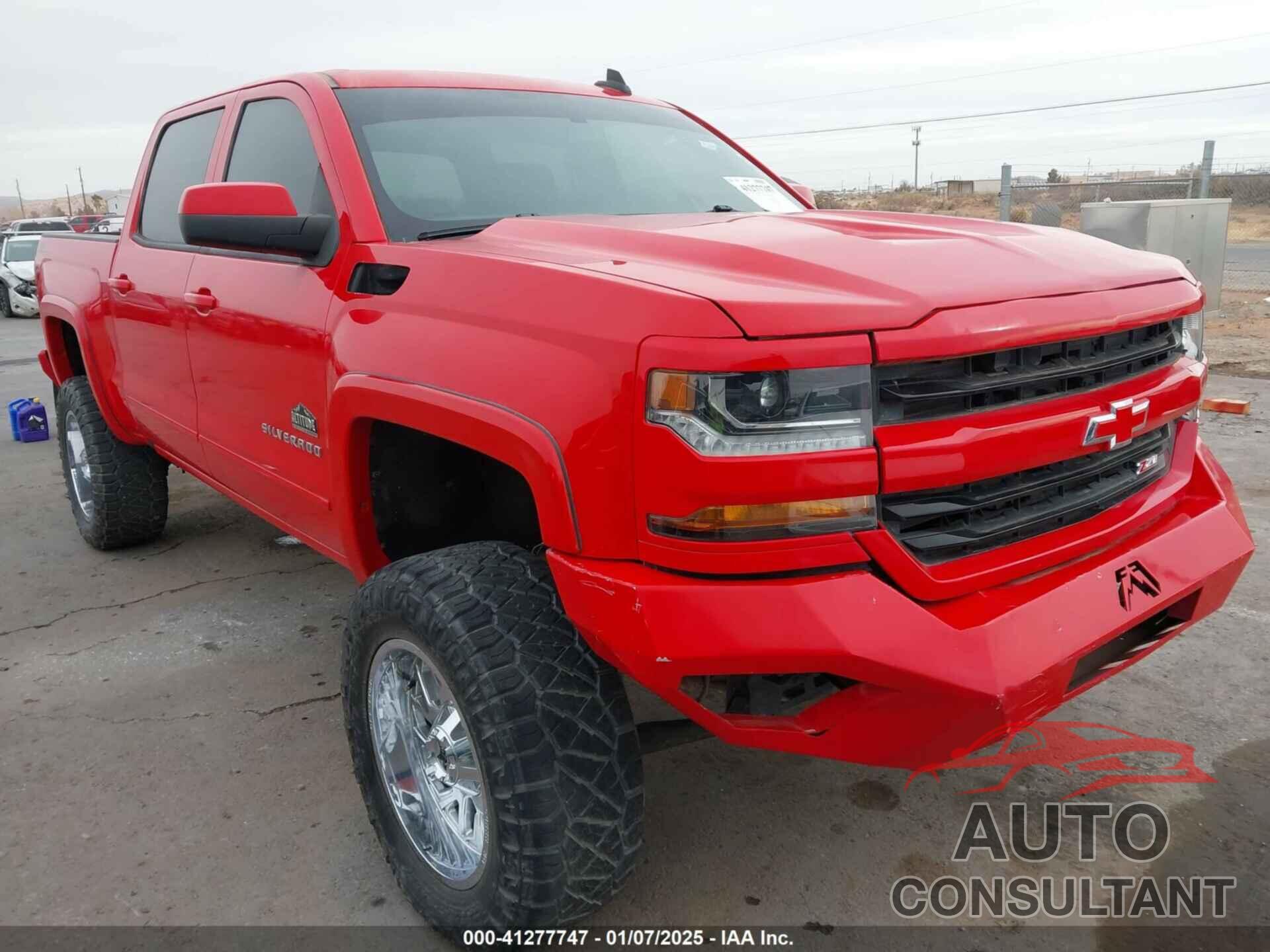 CHEVROLET SILVERADO 1500 2018 - 3GCUKREC1JG375055
