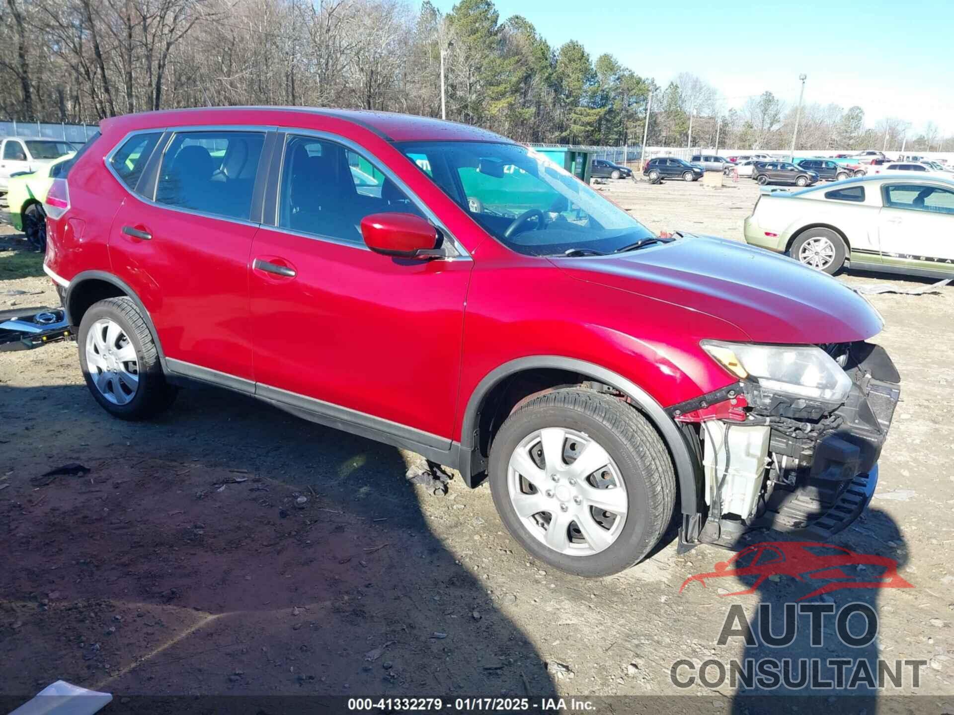 NISSAN ROGUE 2016 - KNMAT2MV0GP598735