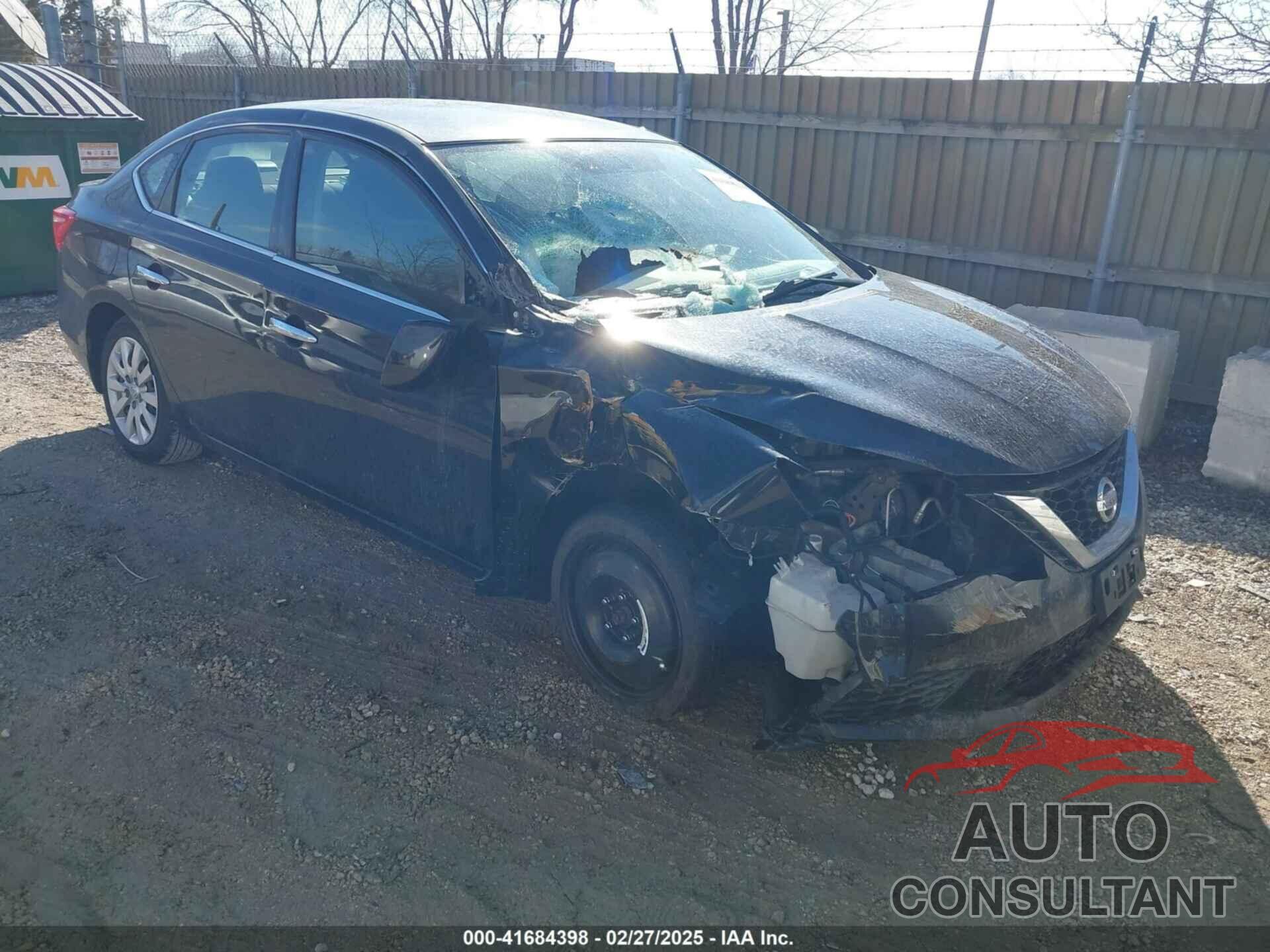 NISSAN SENTRA 2017 - 3N1AB7AP6HY309141
