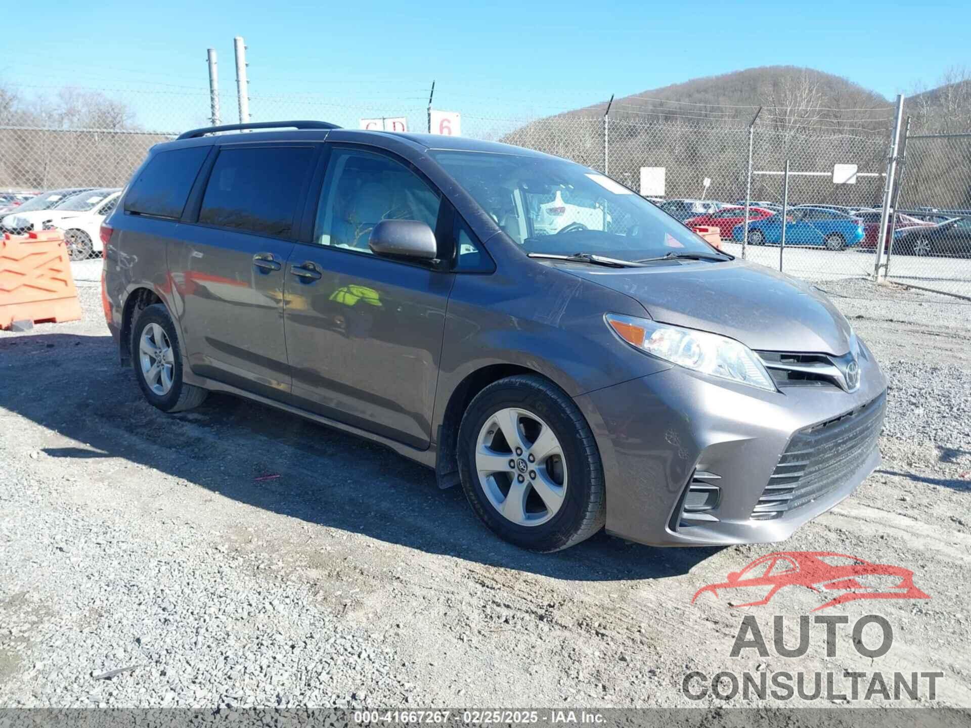 TOYOTA SIENNA 2020 - 5TDKZ3DC8LS051445