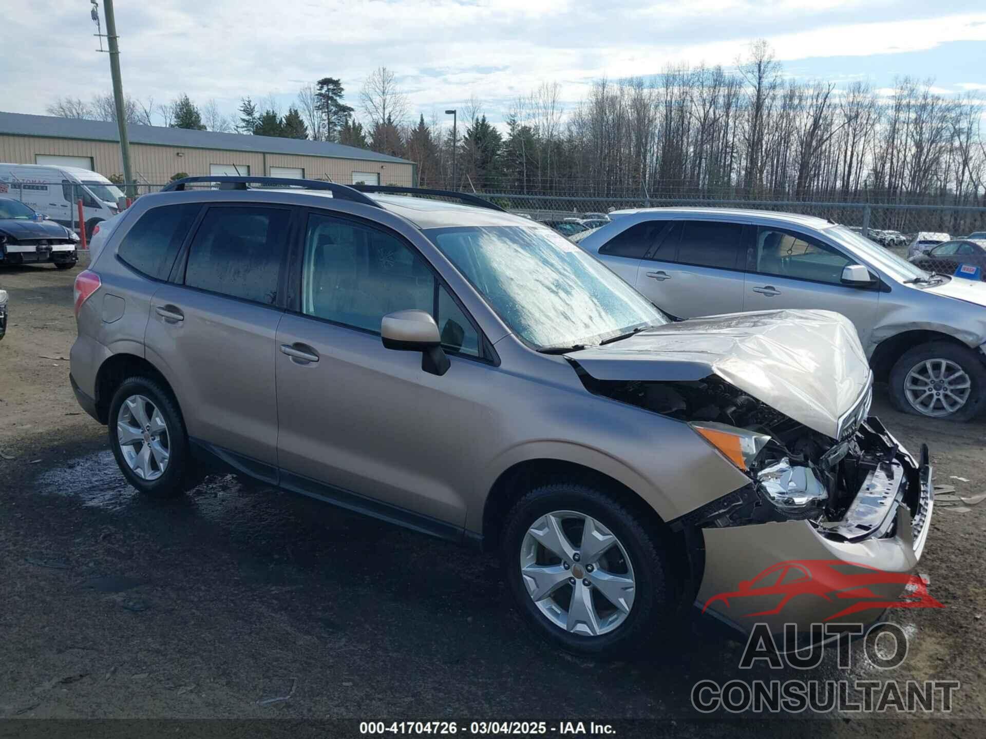 SUBARU FORESTER 2015 - JF2SJAFC2FH546923
