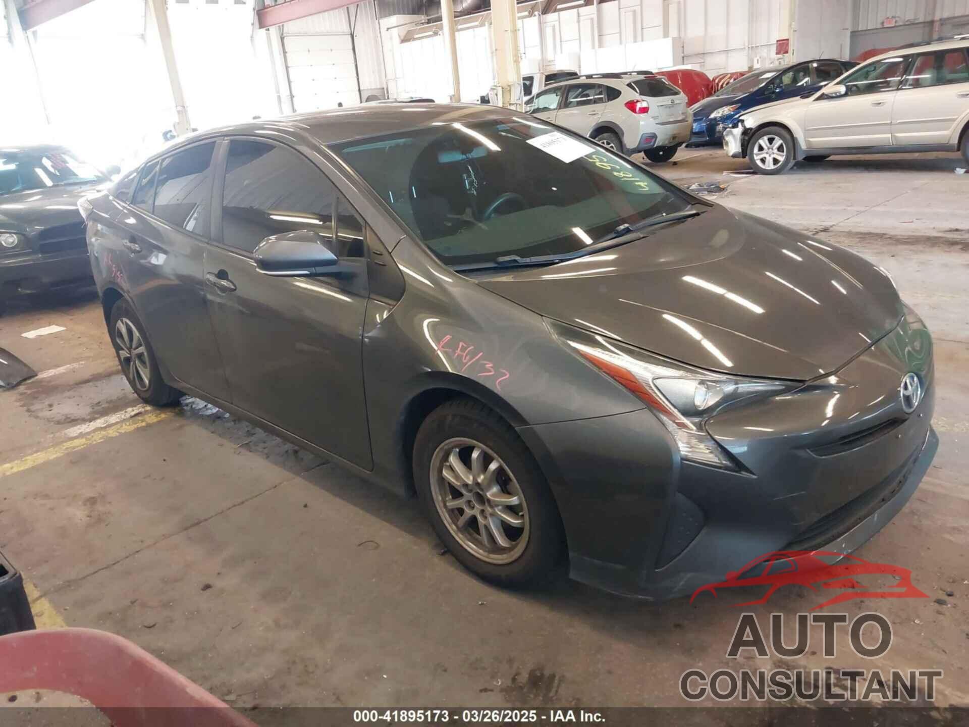 TOYOTA PRIUS 2016 - JTDKBRFU1G3512022