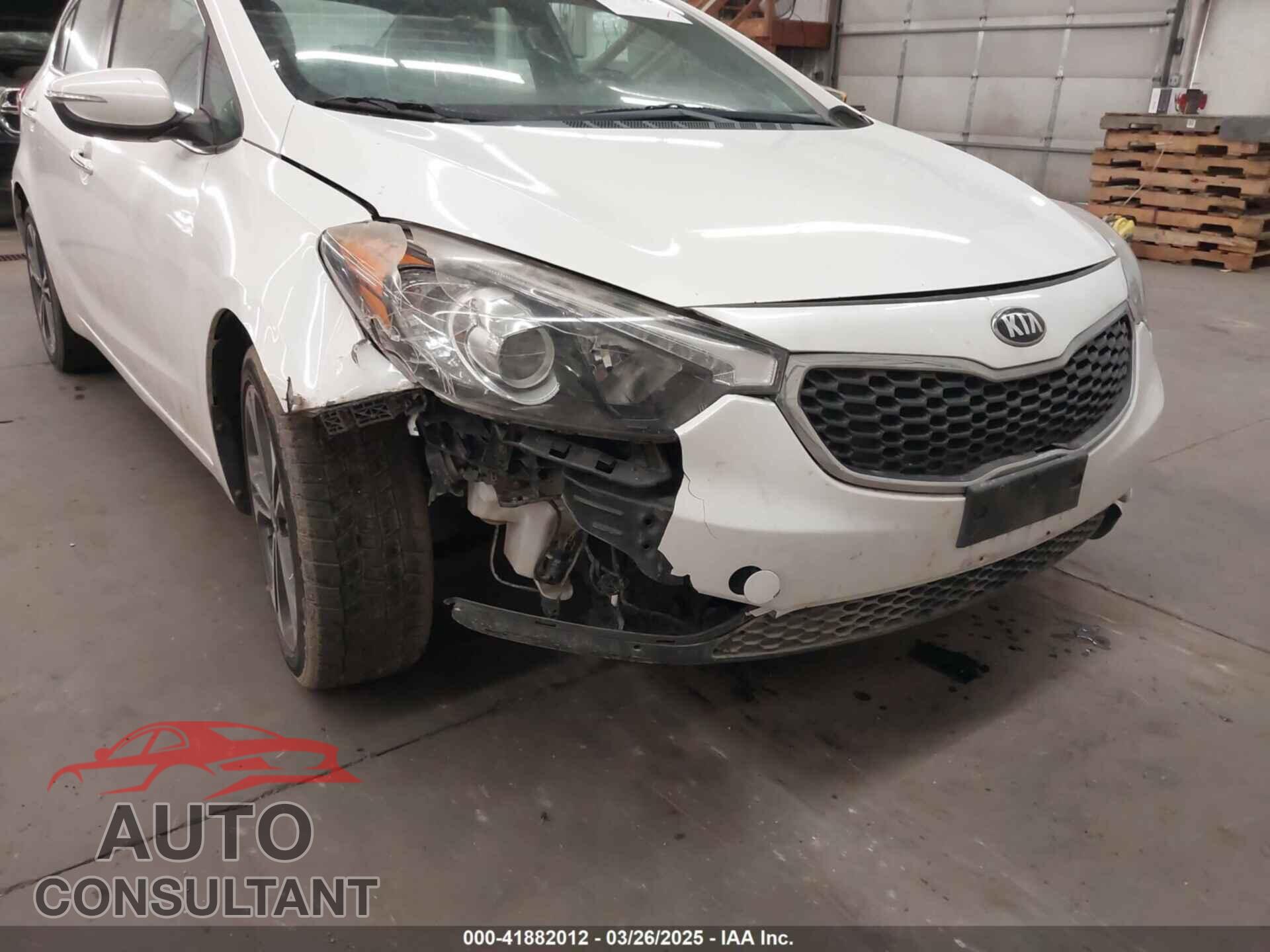 KIA FORTE 2014 - KNAFX4A80E5205536