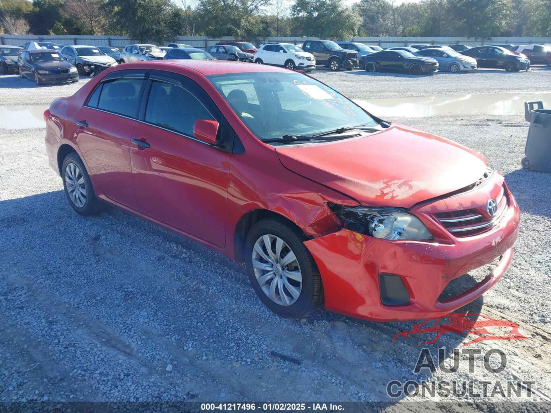 TOYOTA COROLLA 2013 - 5YFBU4EE0DP221635