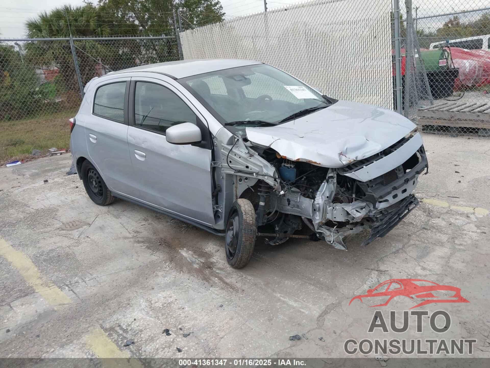 MITSUBISHI MIRAGE 2021 - ML32AUHJ9MH010661