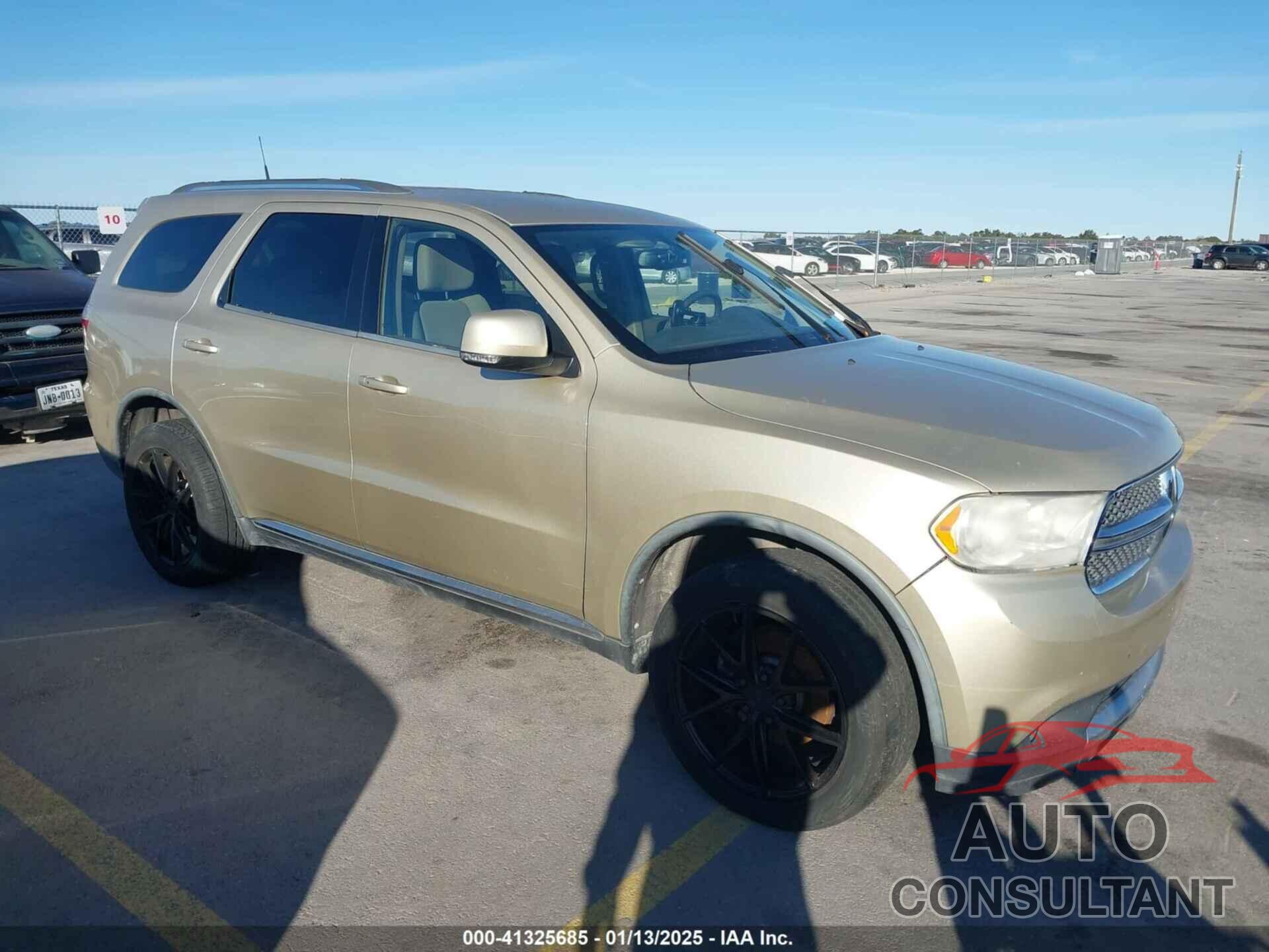 DODGE DURANGO 2011 - 1D4RD4GGXBC729679