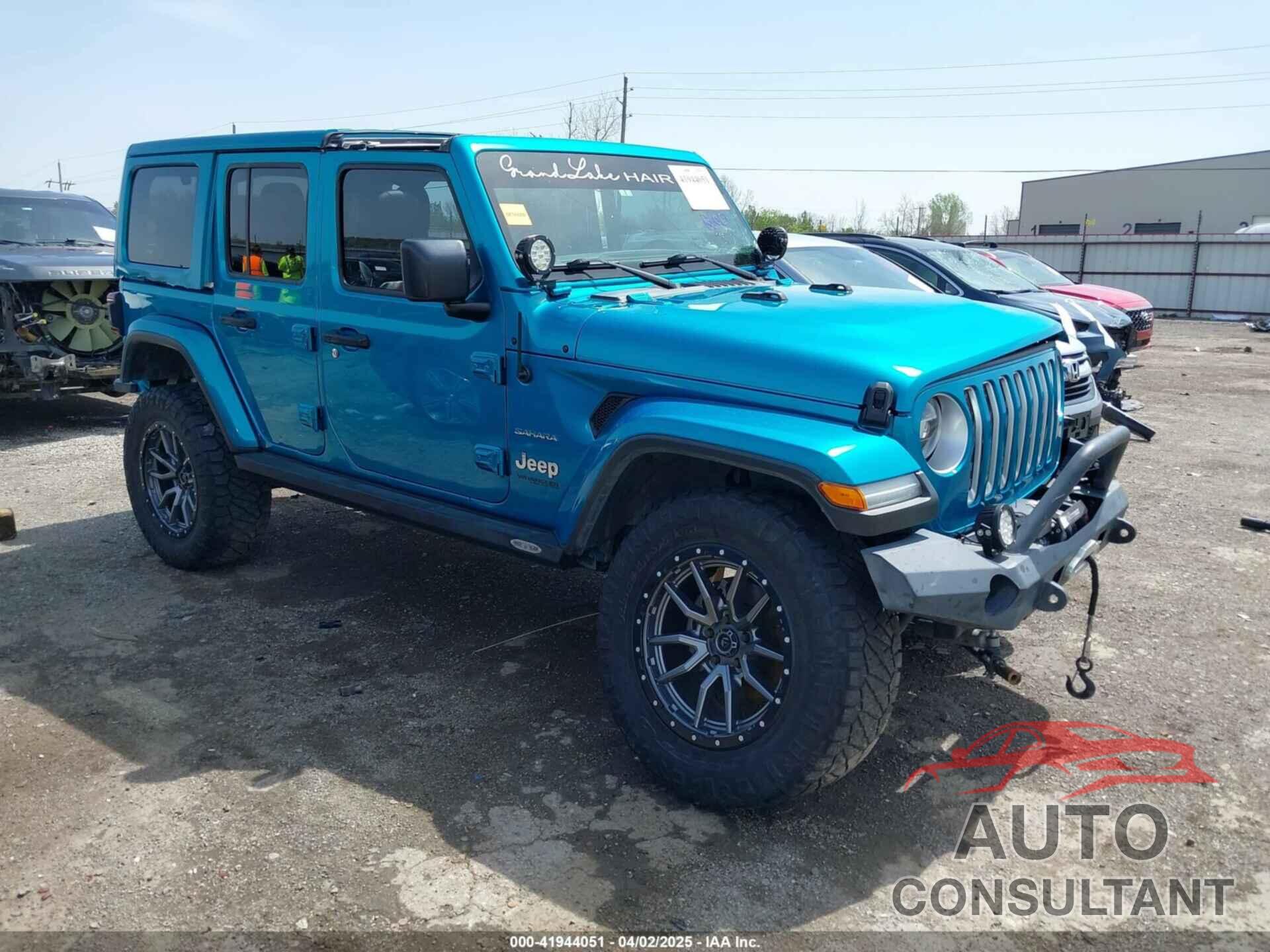JEEP WRANGLER UNLIMITED 2019 - 1C4HJXEG4KW602432
