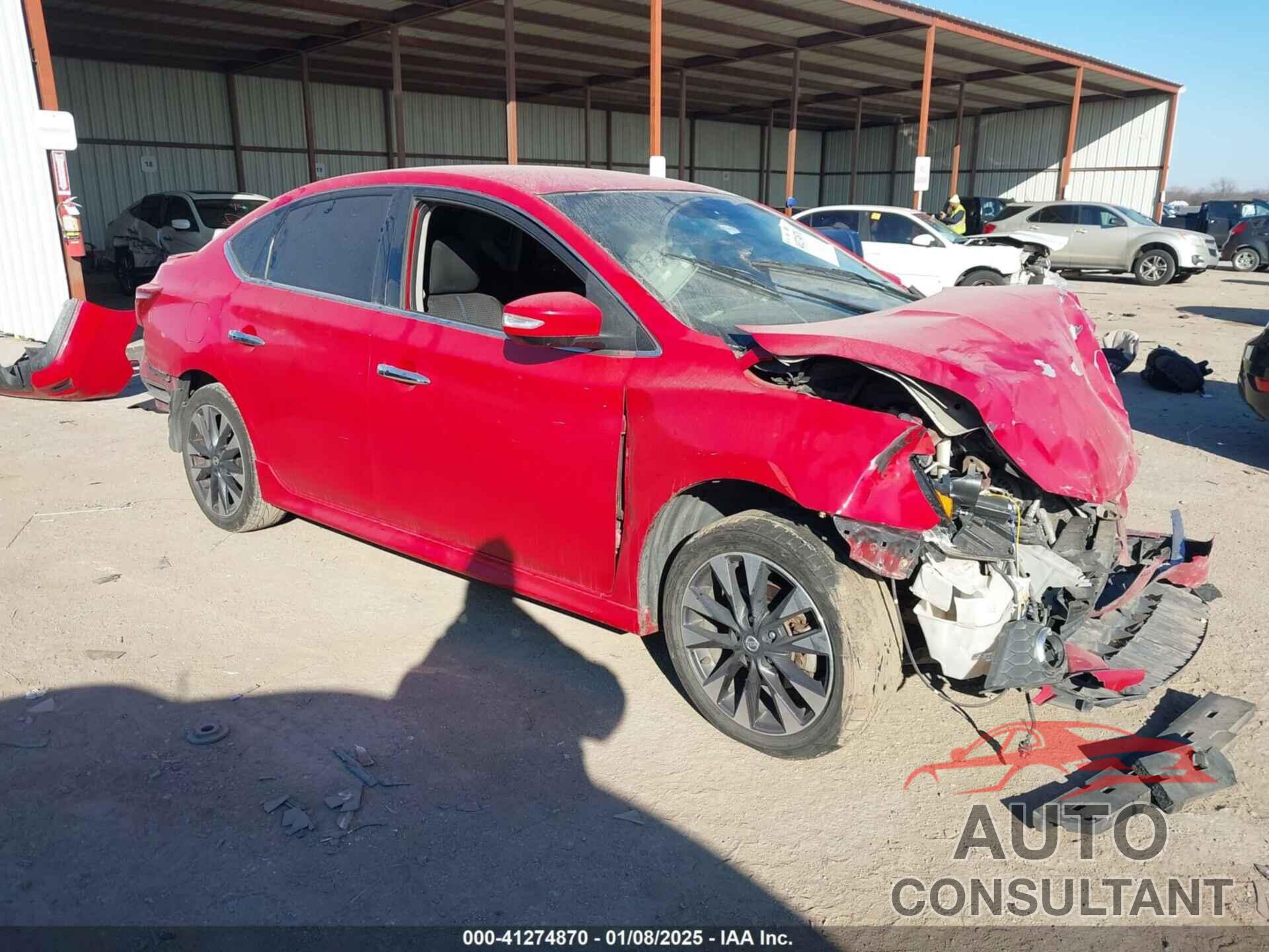 NISSAN SENTRA 2017 - 3N1AB7AP6HY241231
