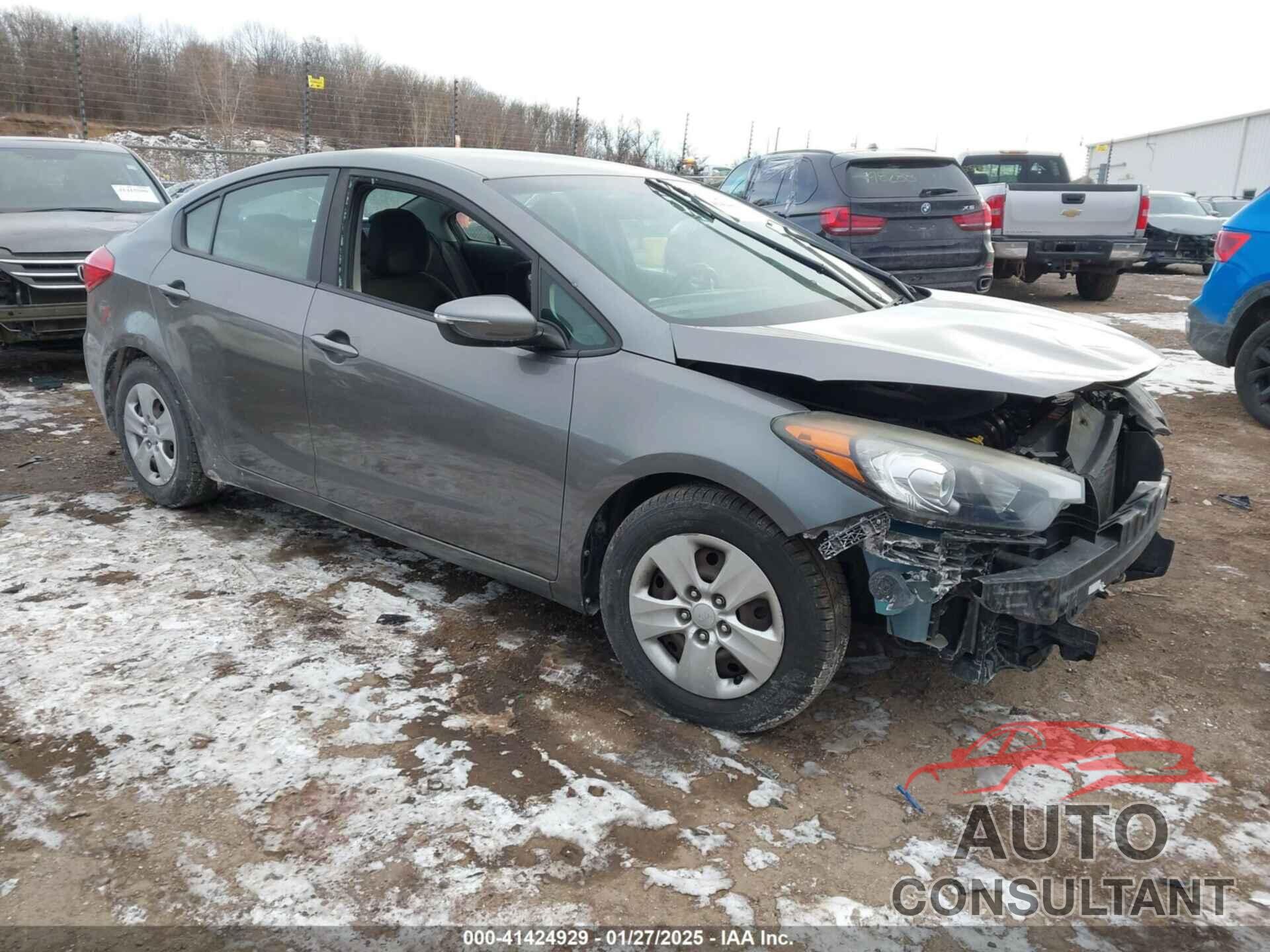 KIA FORTE 2016 - KNAFX4A66G5523808