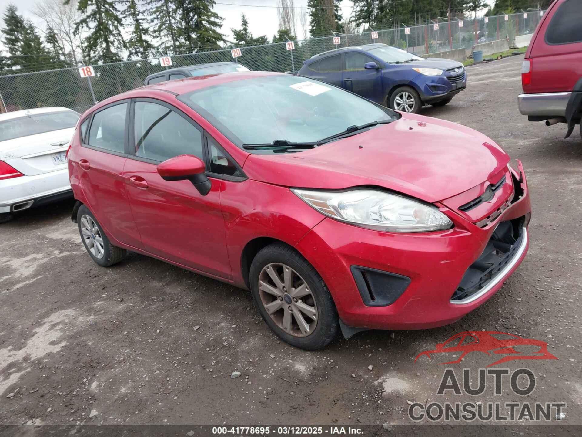 FORD FIESTA 2012 - 3FADP4EJ8CM140942
