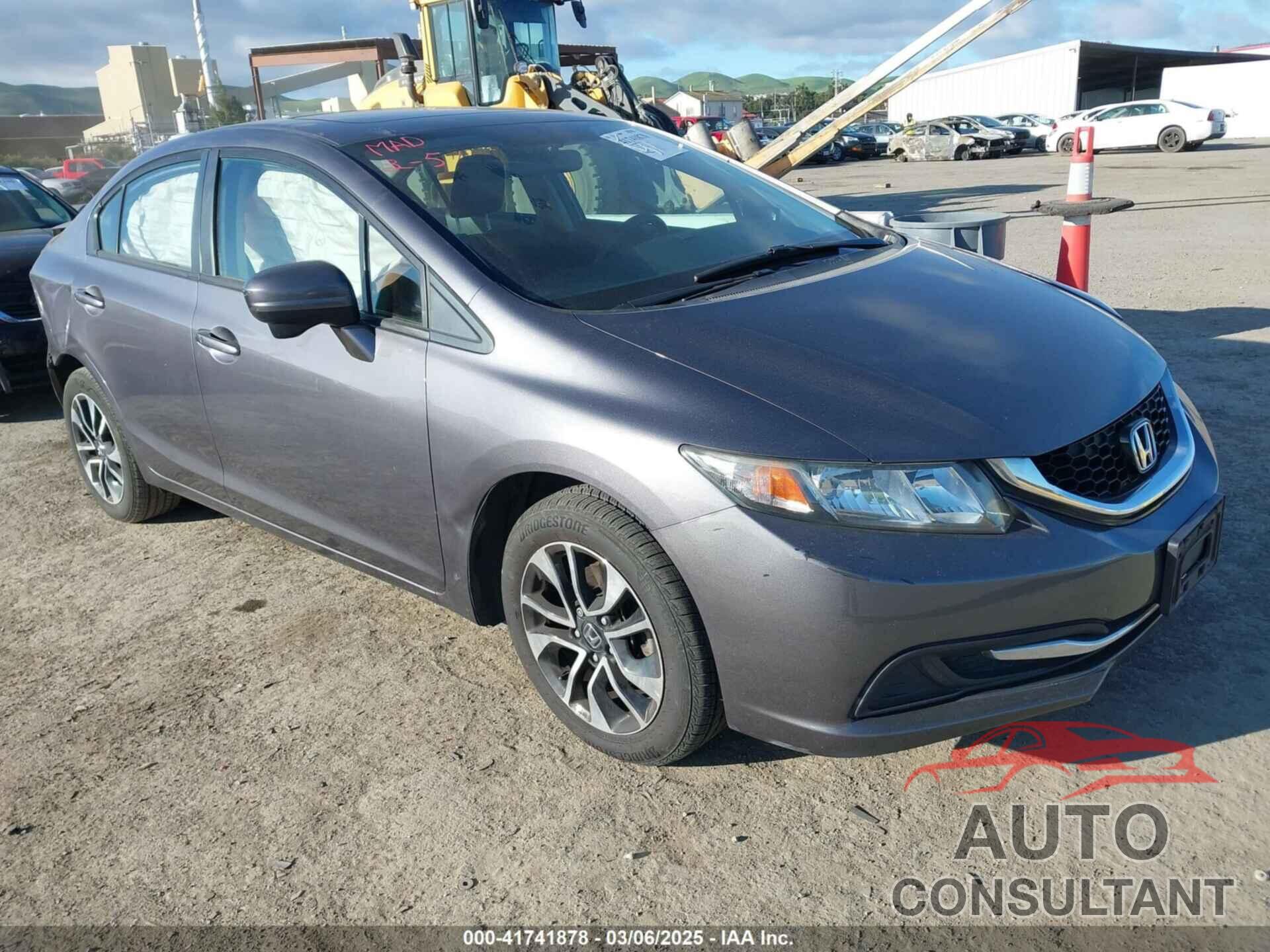 HONDA CIVIC 2014 - 19XFB2F81EE246728