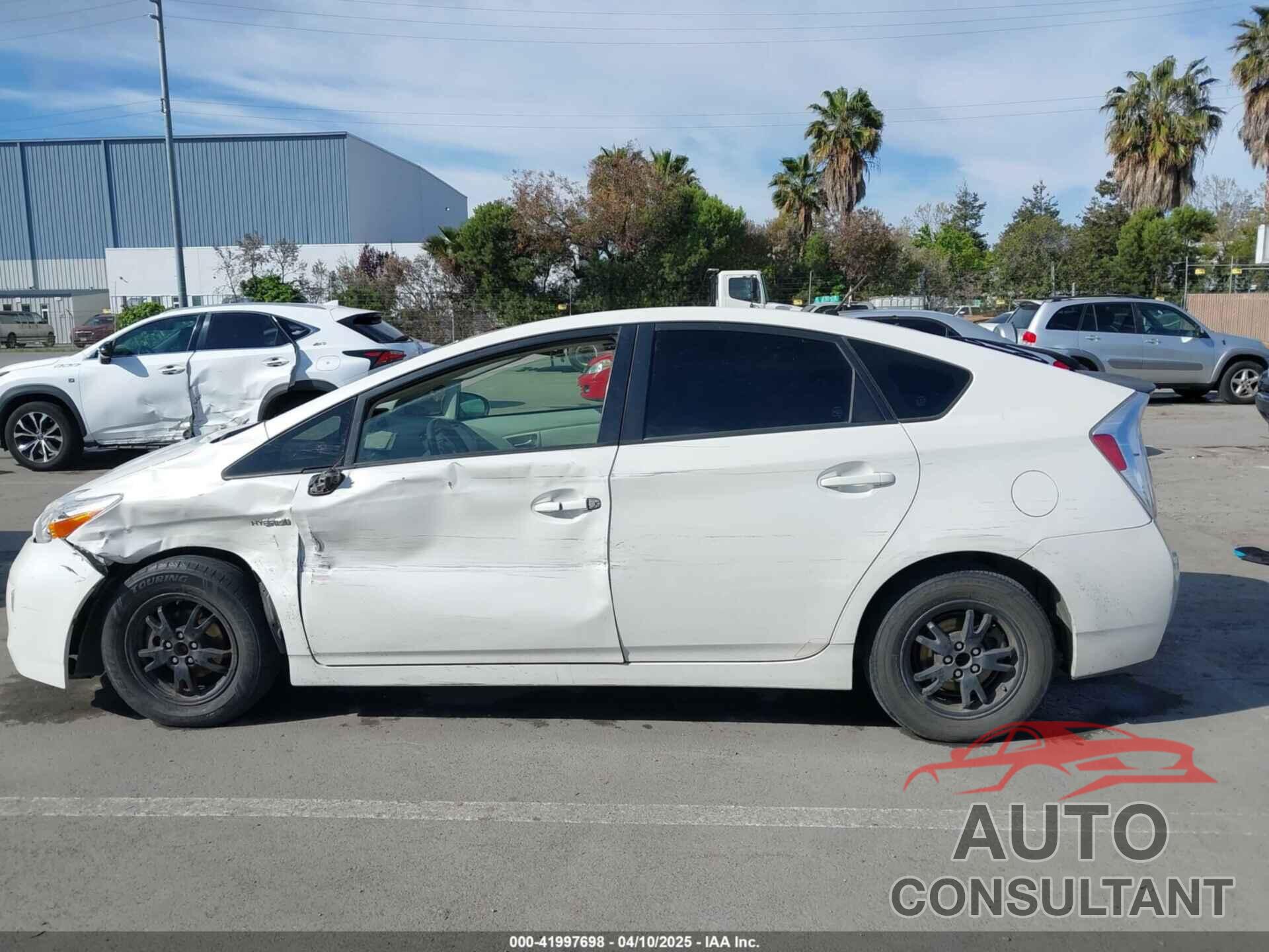 TOYOTA PRIUS 2012 - JTDKN3DU3C5533914