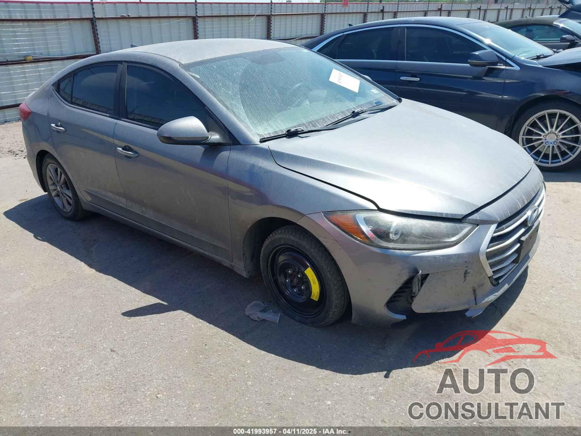 HYUNDAI ELANTRA 2018 - 5NPD84LF6JH318582