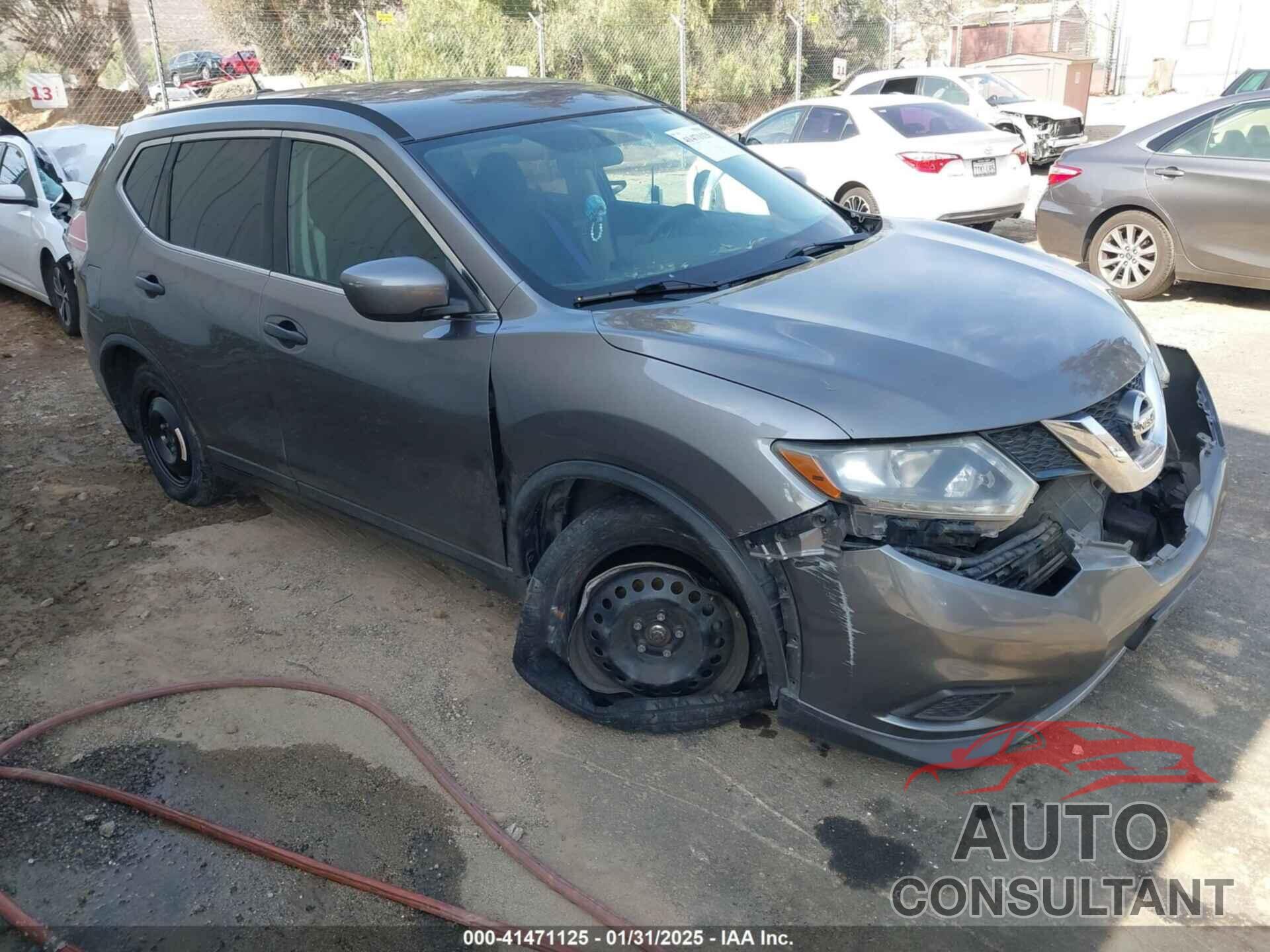 NISSAN ROGUE 2016 - 5N1AT2MT7GC922832