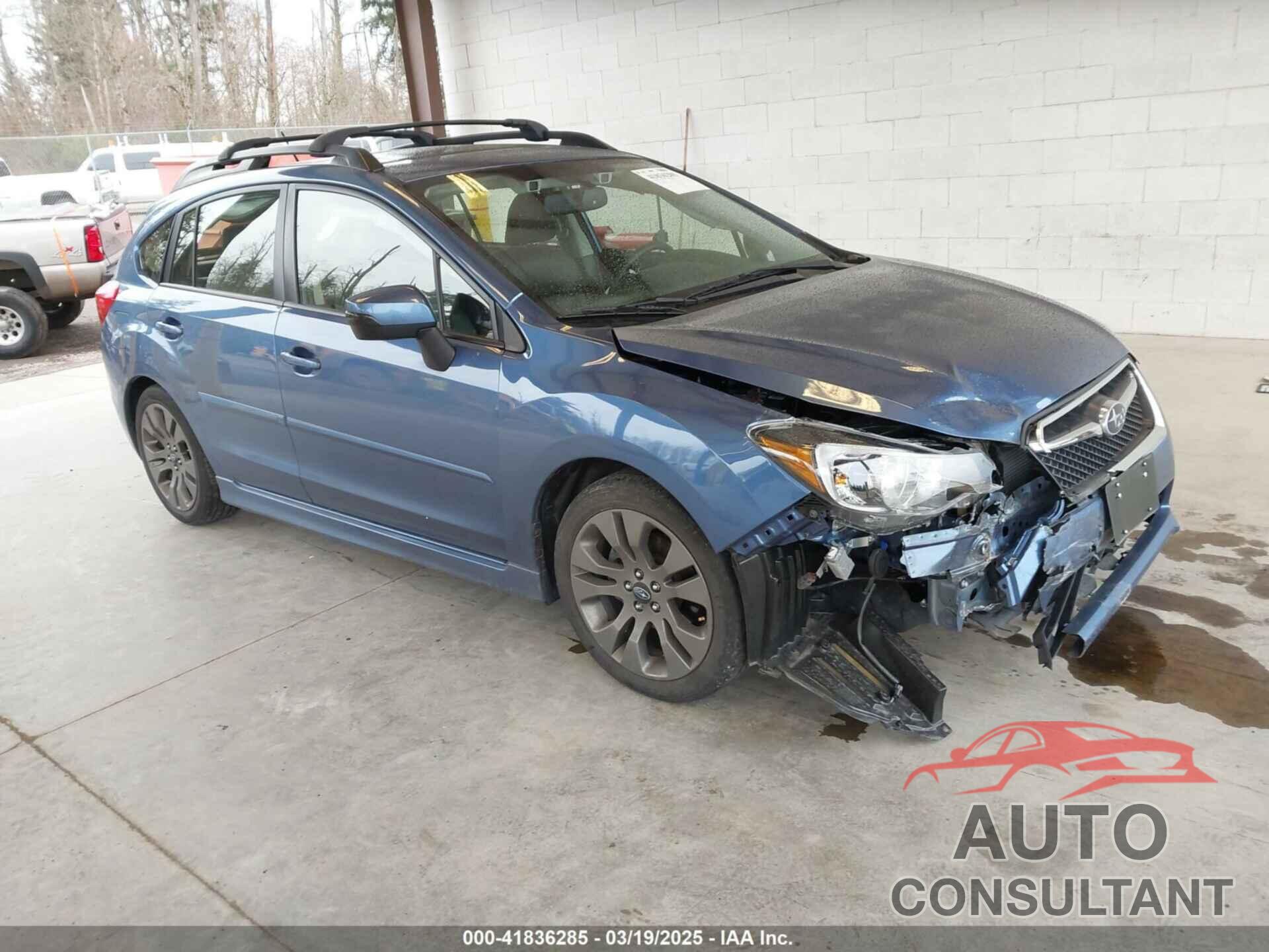 SUBARU IMPREZA 2015 - JF1GPAZ63F8305631