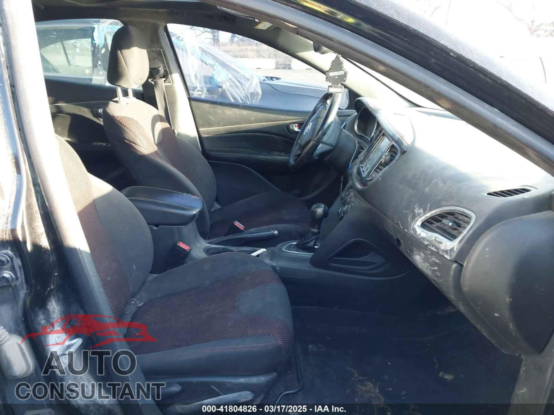 DODGE DART 2015 - 1C3CDFBB8FD276371