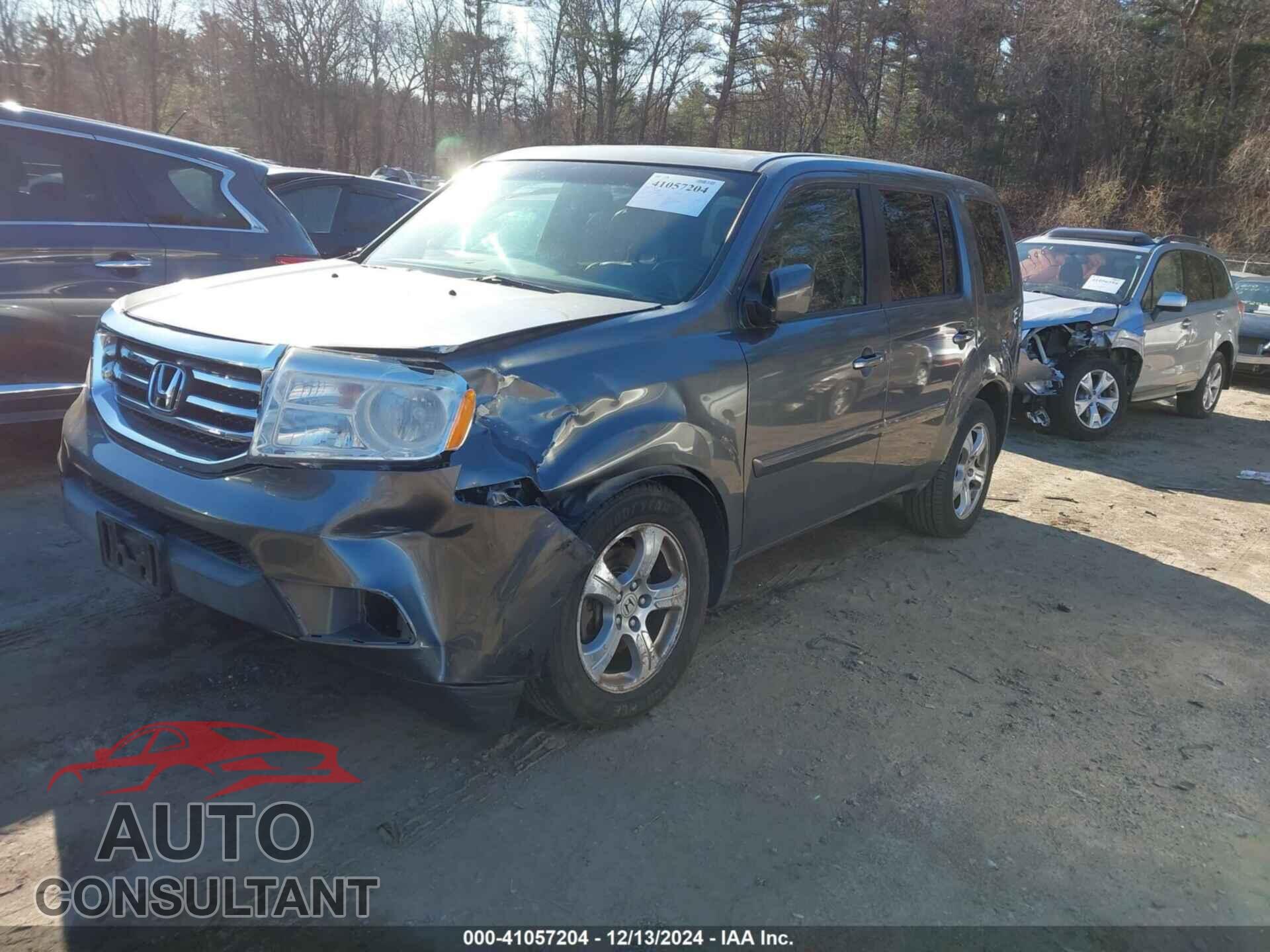 HONDA PILOT 2012 - 5FNYF4H56CB056409