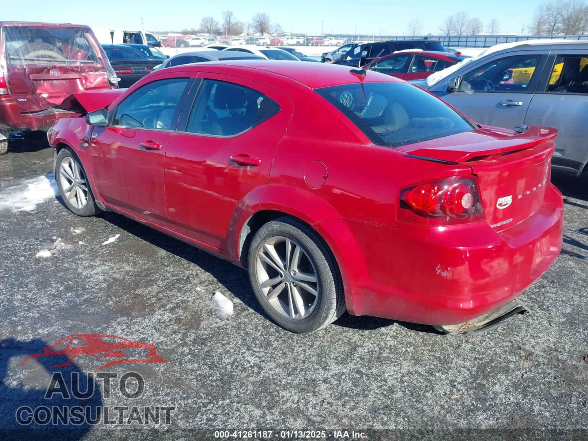 DODGE AVENGER 2013 - 1C3CDZAG5DN717332
