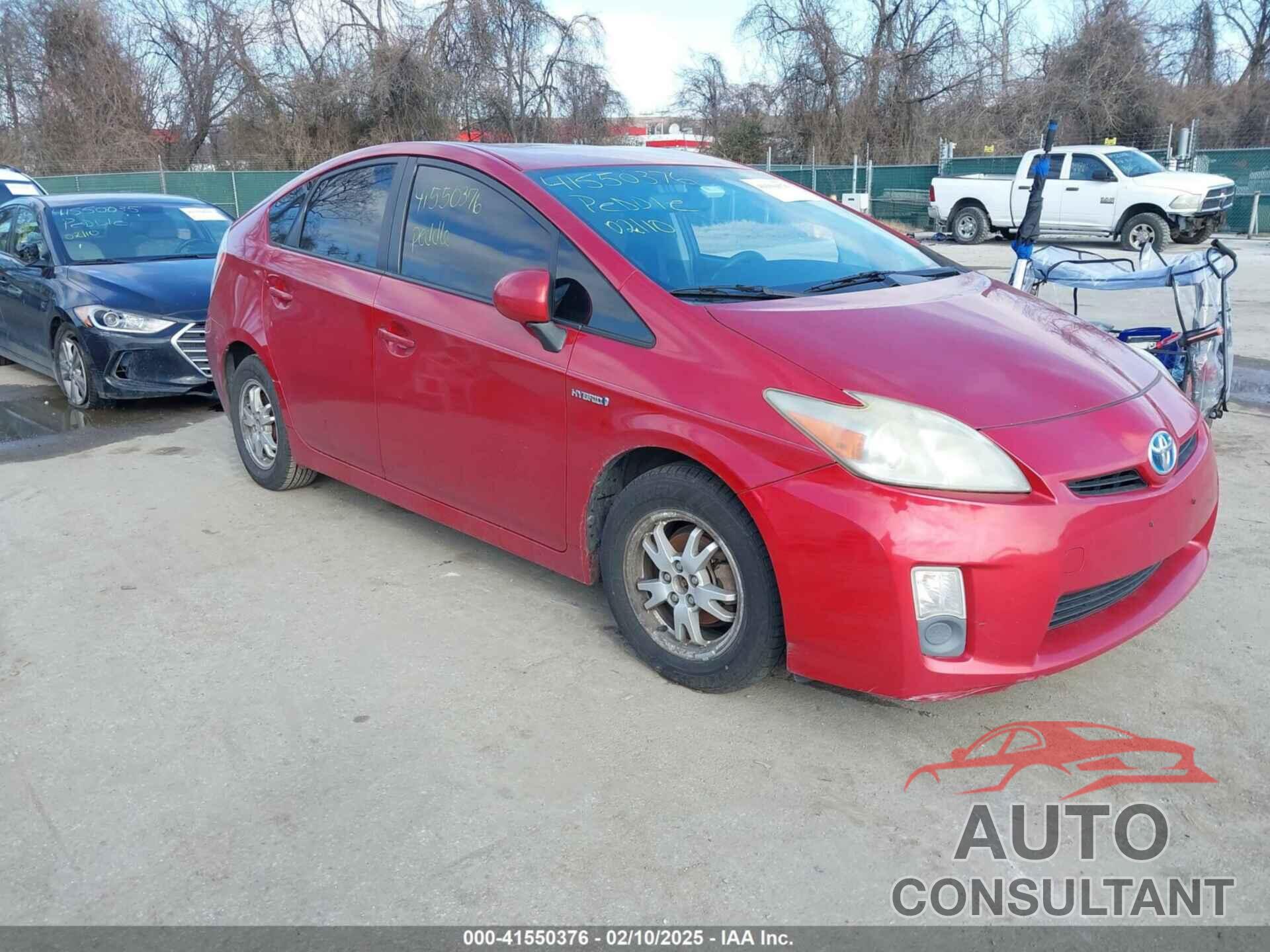 TOYOTA PRIUS 2010 - JTDKN3DU5A0037507