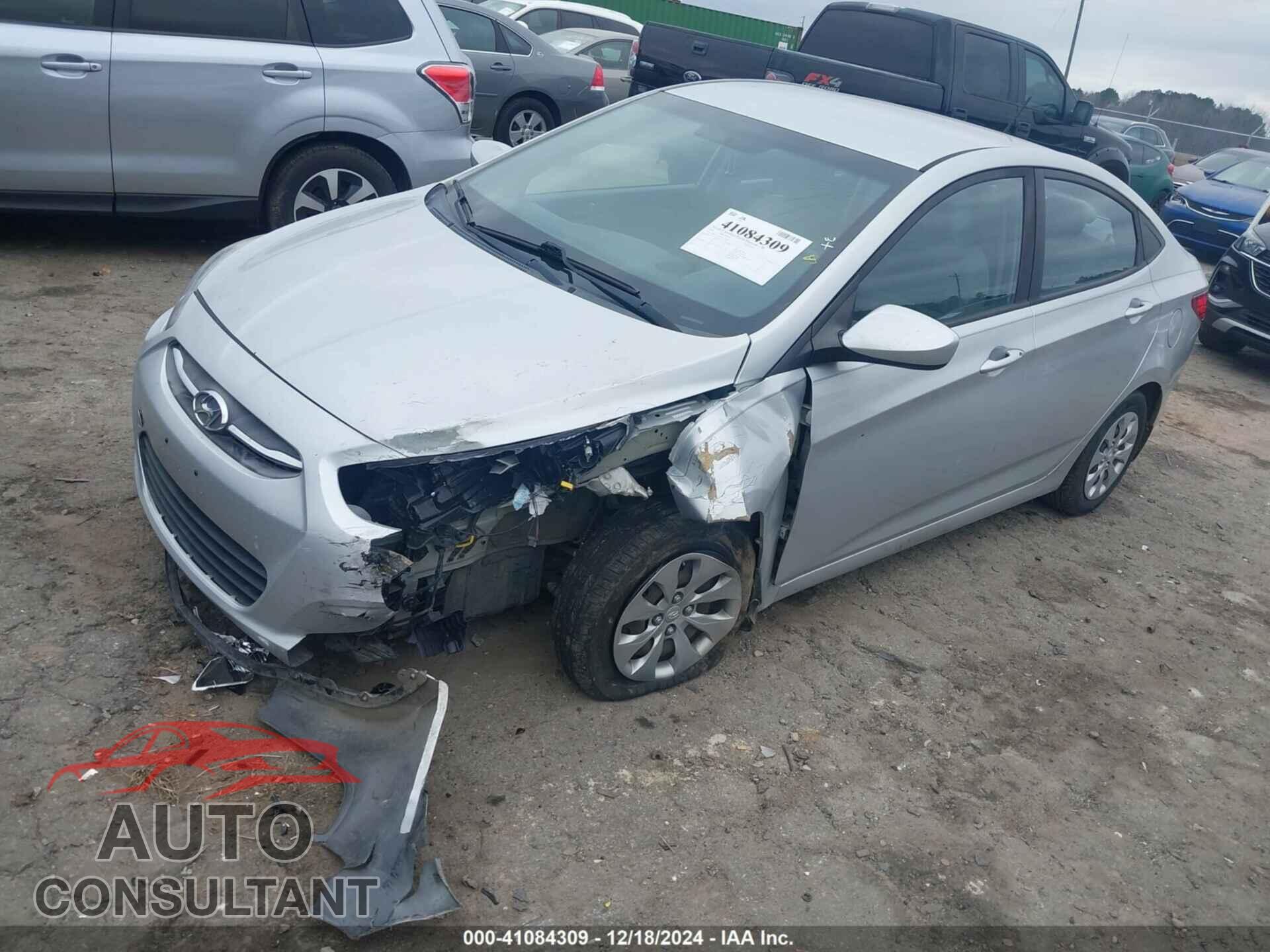 HYUNDAI ACCENT 2016 - KMHCT4AE9GU123932