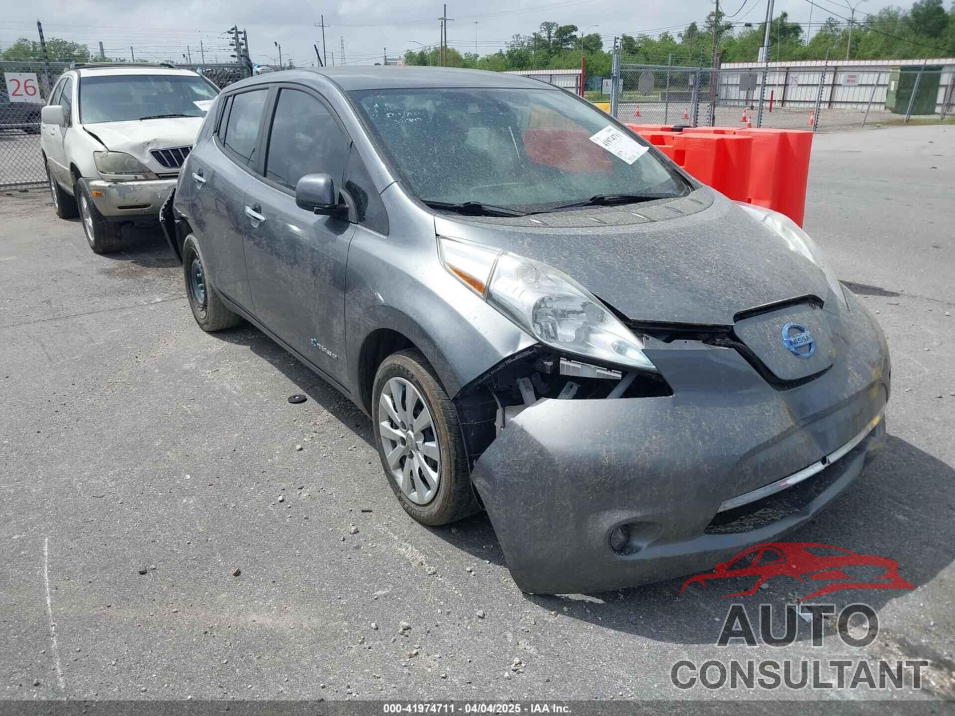 NISSAN LEAF 2015 - 1N4AZ0CP1FC321349