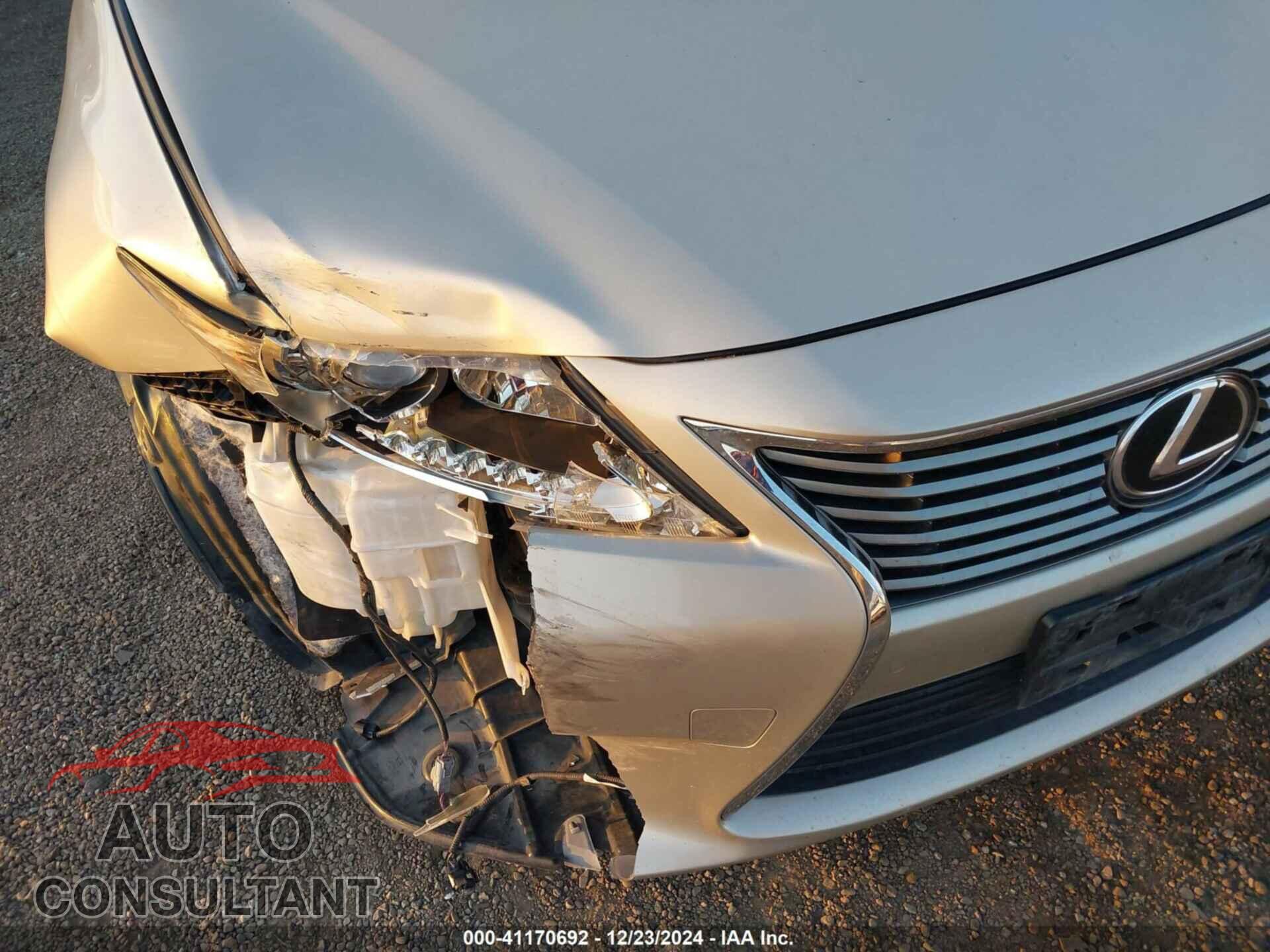 LEXUS ES 2013 - JTHBK1GG6D2000251