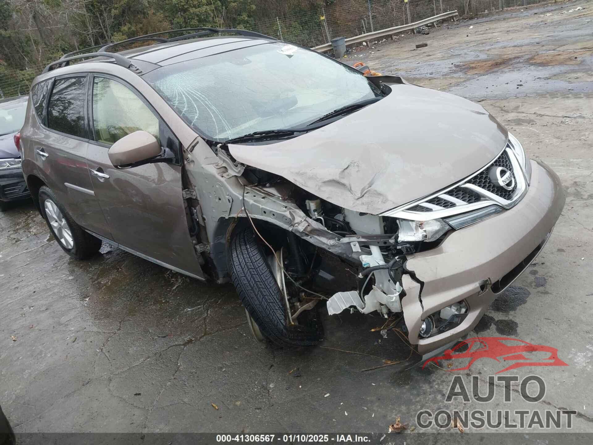NISSAN MURANO 2013 - JN8AZ1MW3DW321522