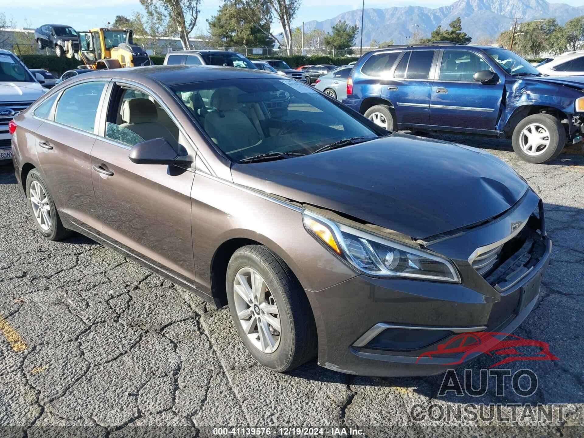 HYUNDAI SONATA 2017 - 5NPE24AFXHH579006